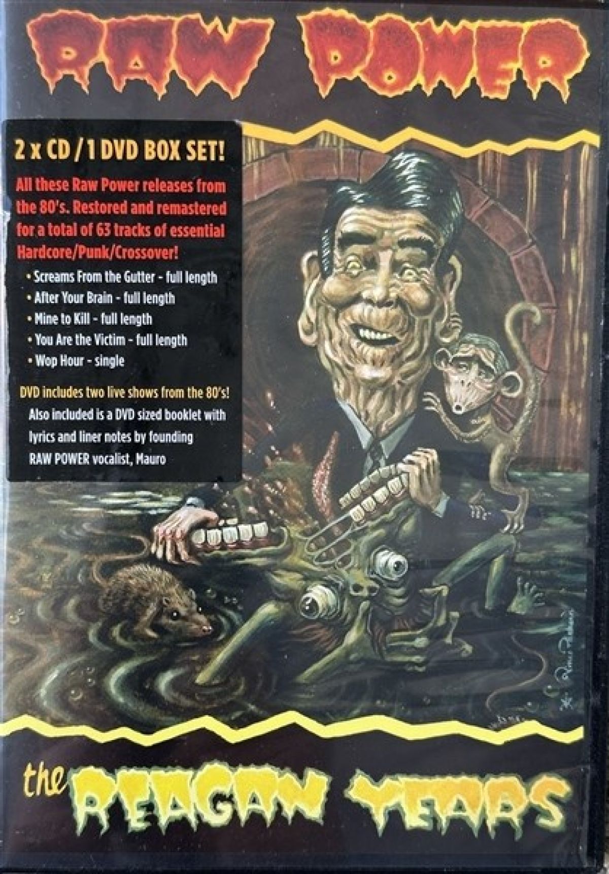 Afbeelding van Raw Power - The Reagan Years