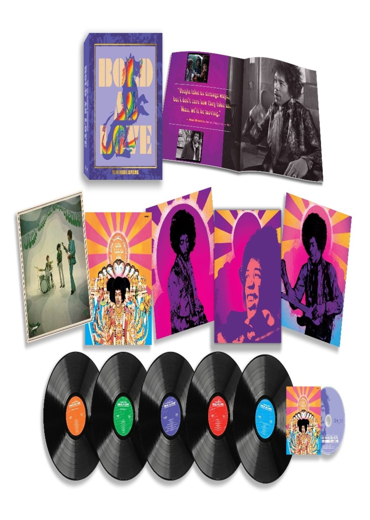Afbeelding van The Jimi Hendrix Experience - Bold As Love