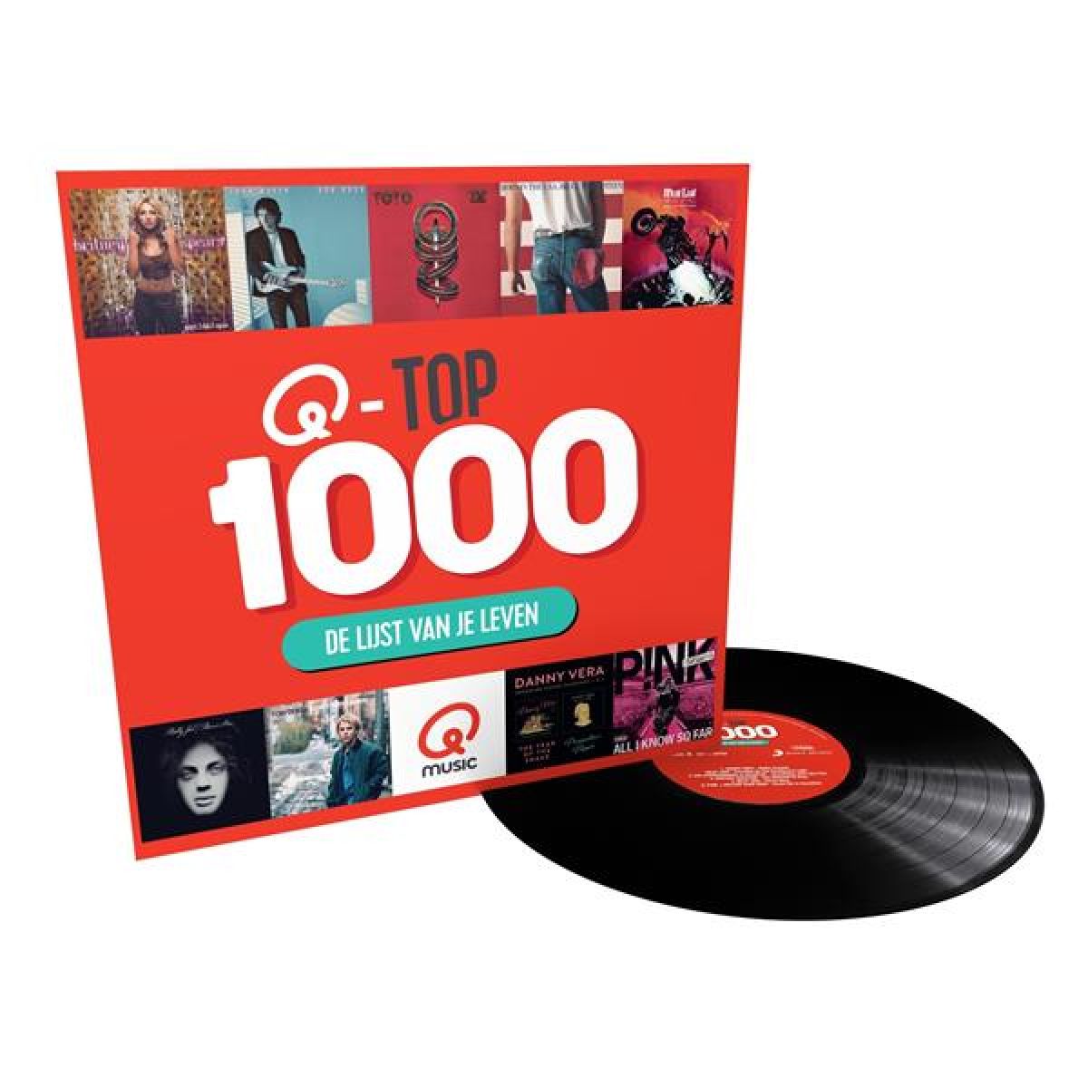 Afbeelding van Various Artists - Qmusic Top 1000