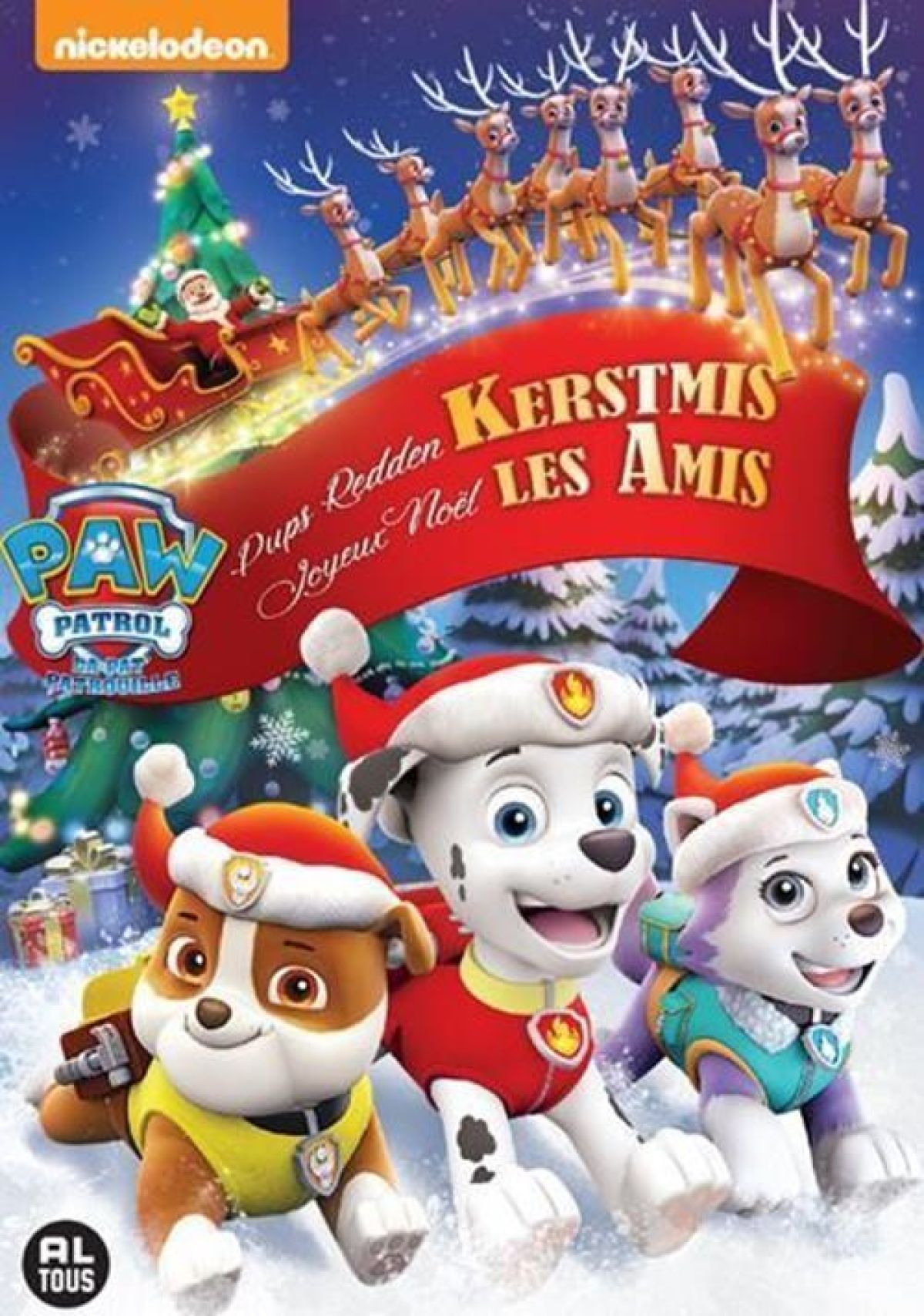 Afbeelding van Paw Patrol - Pups Redden Kerstmis