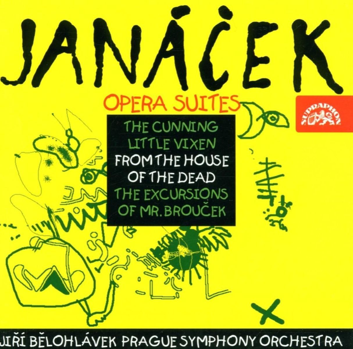 Afbeelding van Prague Symphony Orchestra, Jiri Belohlavek - Janacek: Opera Suites