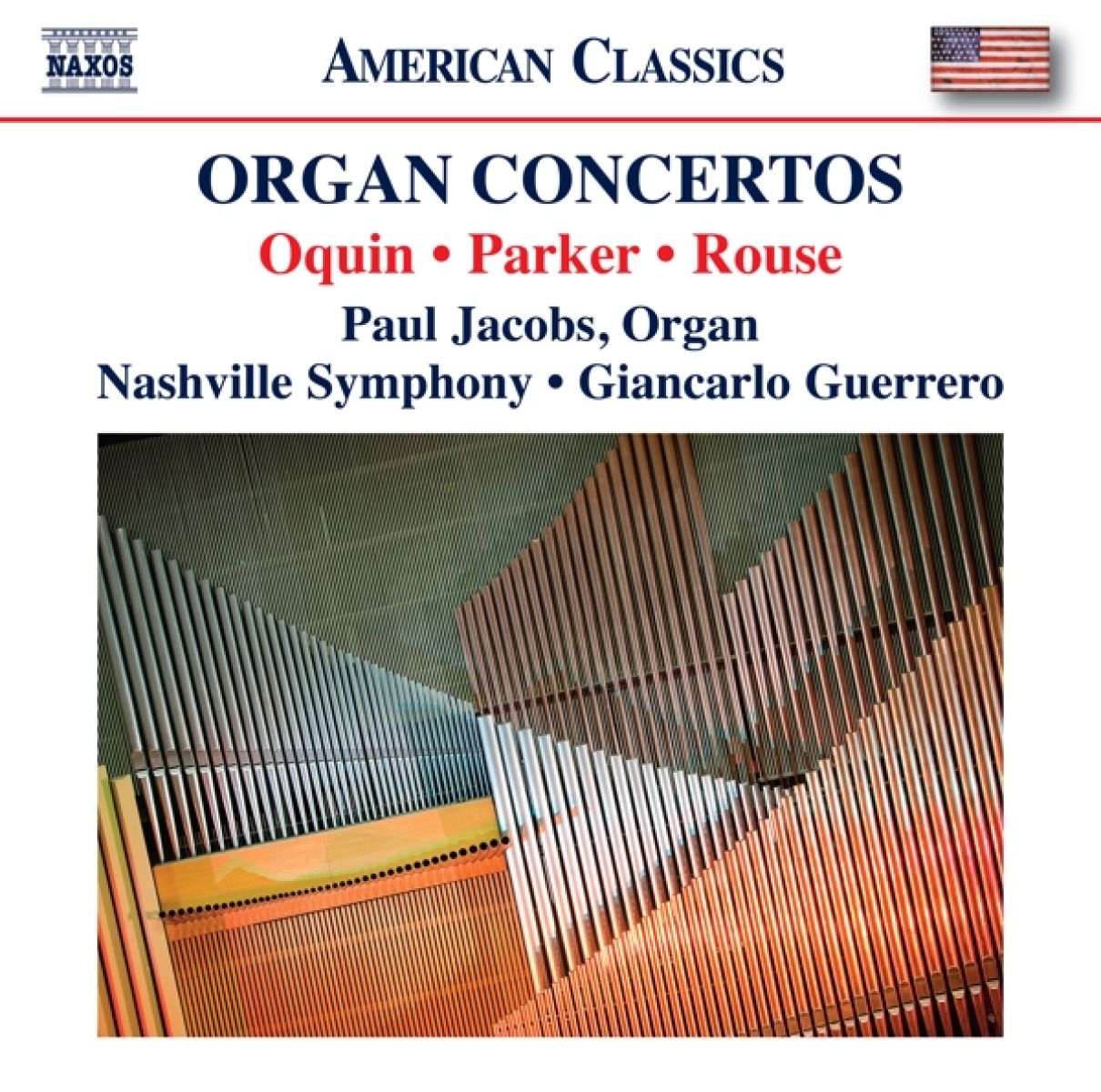 Afbeelding van Paul Jacobs, Nashville Symphony, Giancarlo Guerrero - Organ Concertos