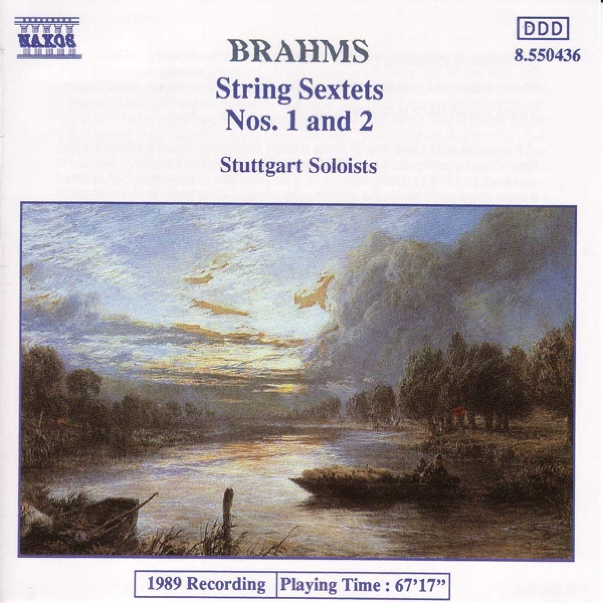 Afbeelding van Stuttgarter Streichsextett - Brahms: String Sextets 1&2