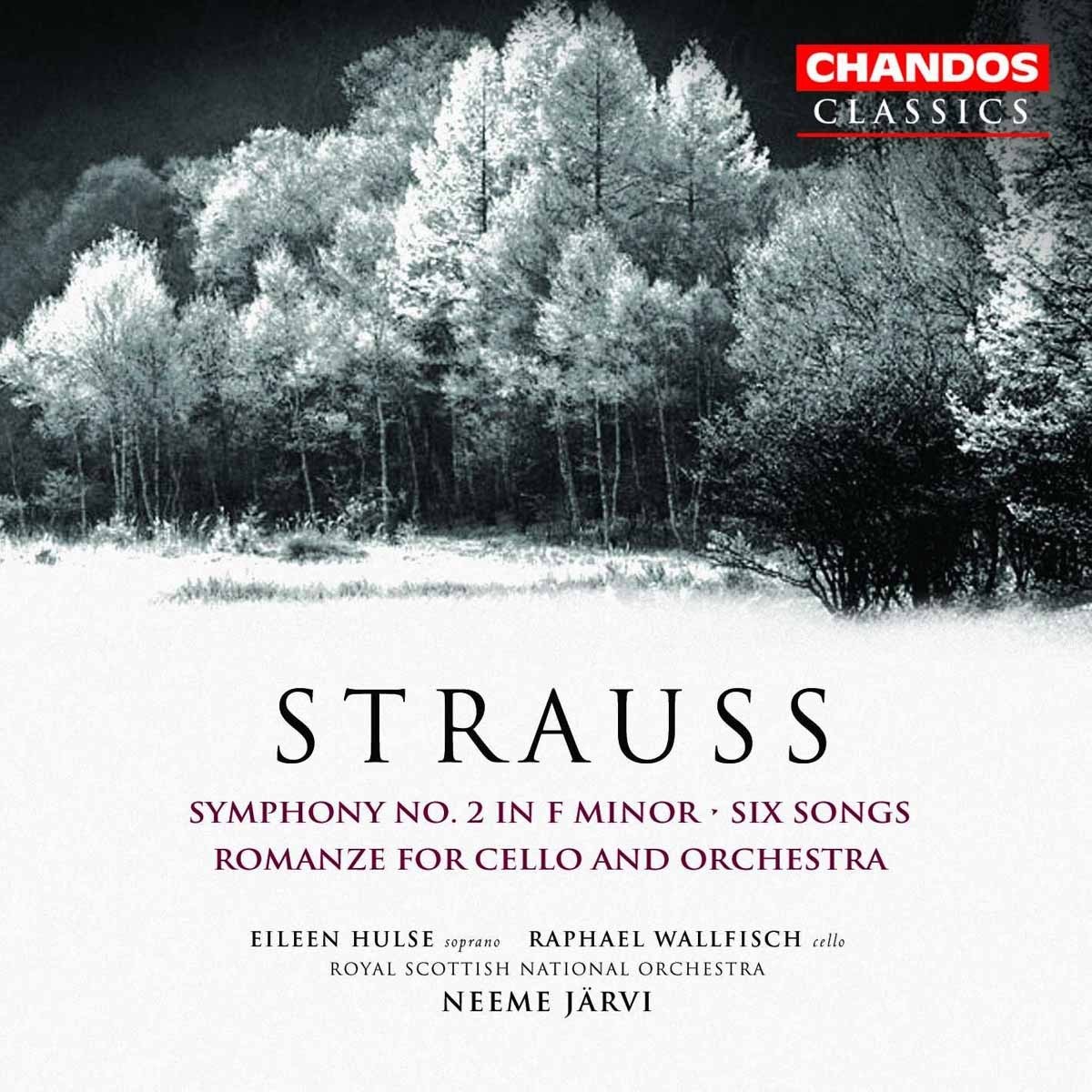 Afbeelding van Eileen Hulse, Raphael Wallfisch, Royal Scottish National Orchestra - Strauss: Symphony No. 2 | Romanze | Six Songs