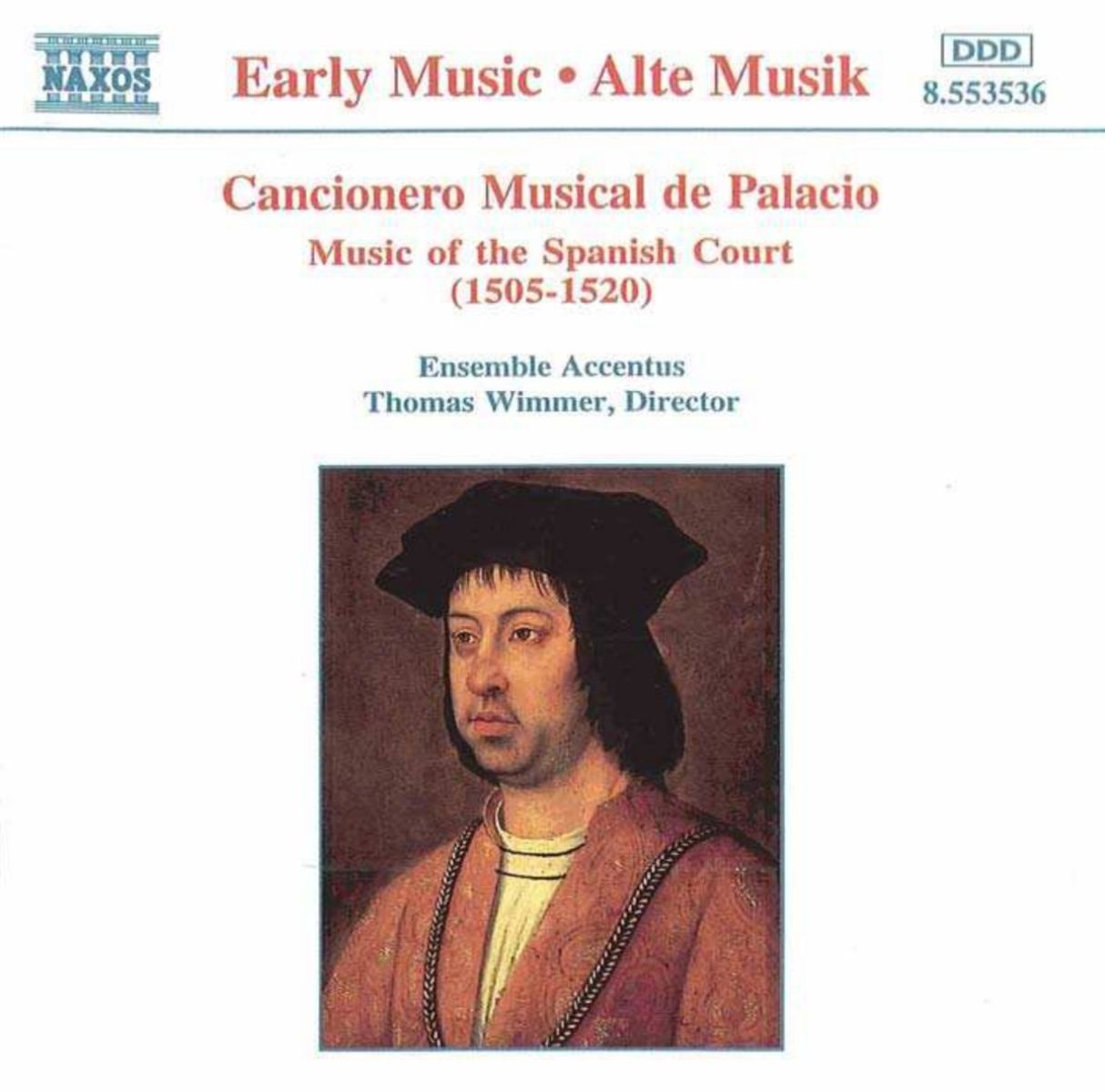 Afbeelding van Ensemble Accentus - Cancionero Musical De Palacio