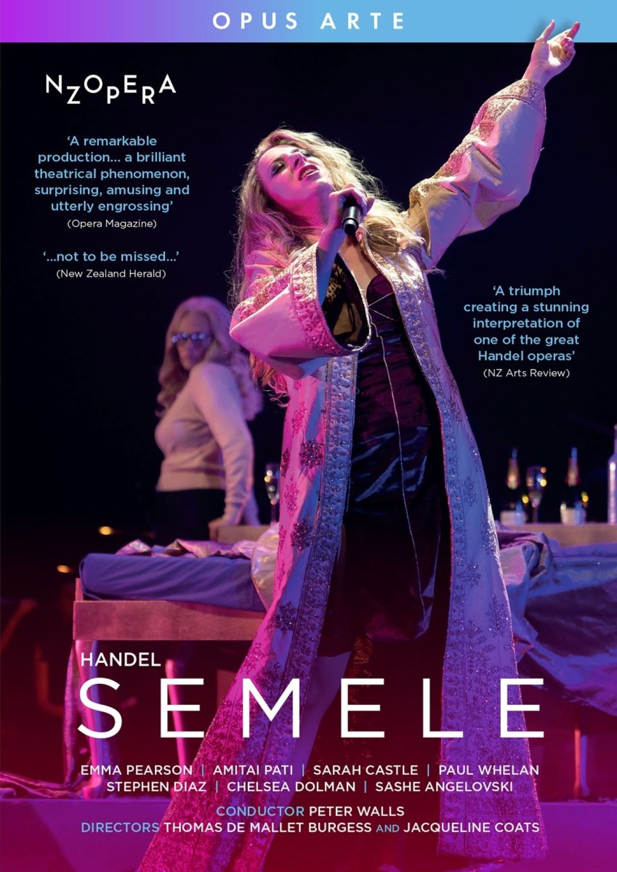 Afbeelding van New Zealand Opera, Peter Walls - Händel: Semele