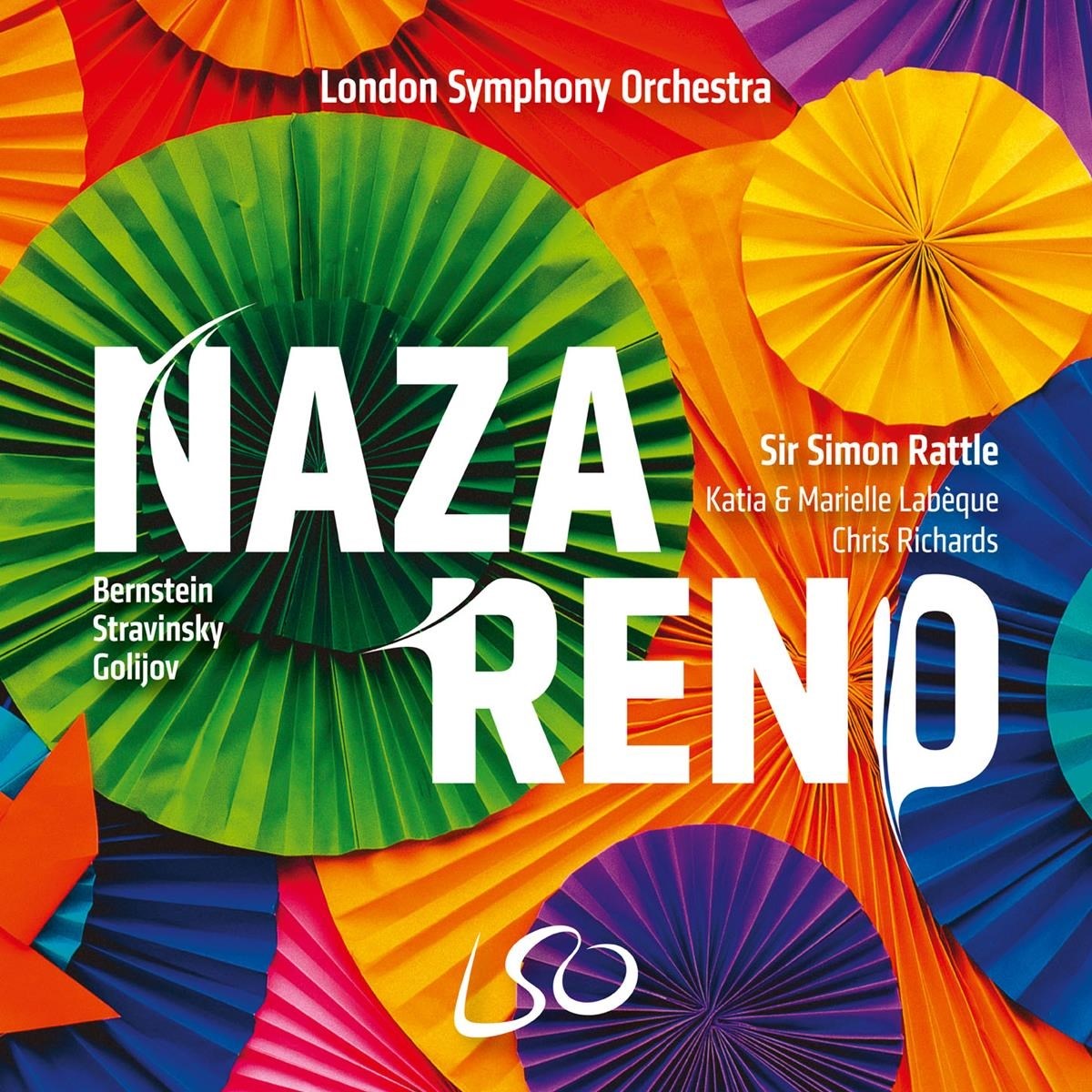 Afbeelding van London Symphony Orchestra, Sir Simon Rattle - Nazareno! Bernstein, Stravinsky, Golijov