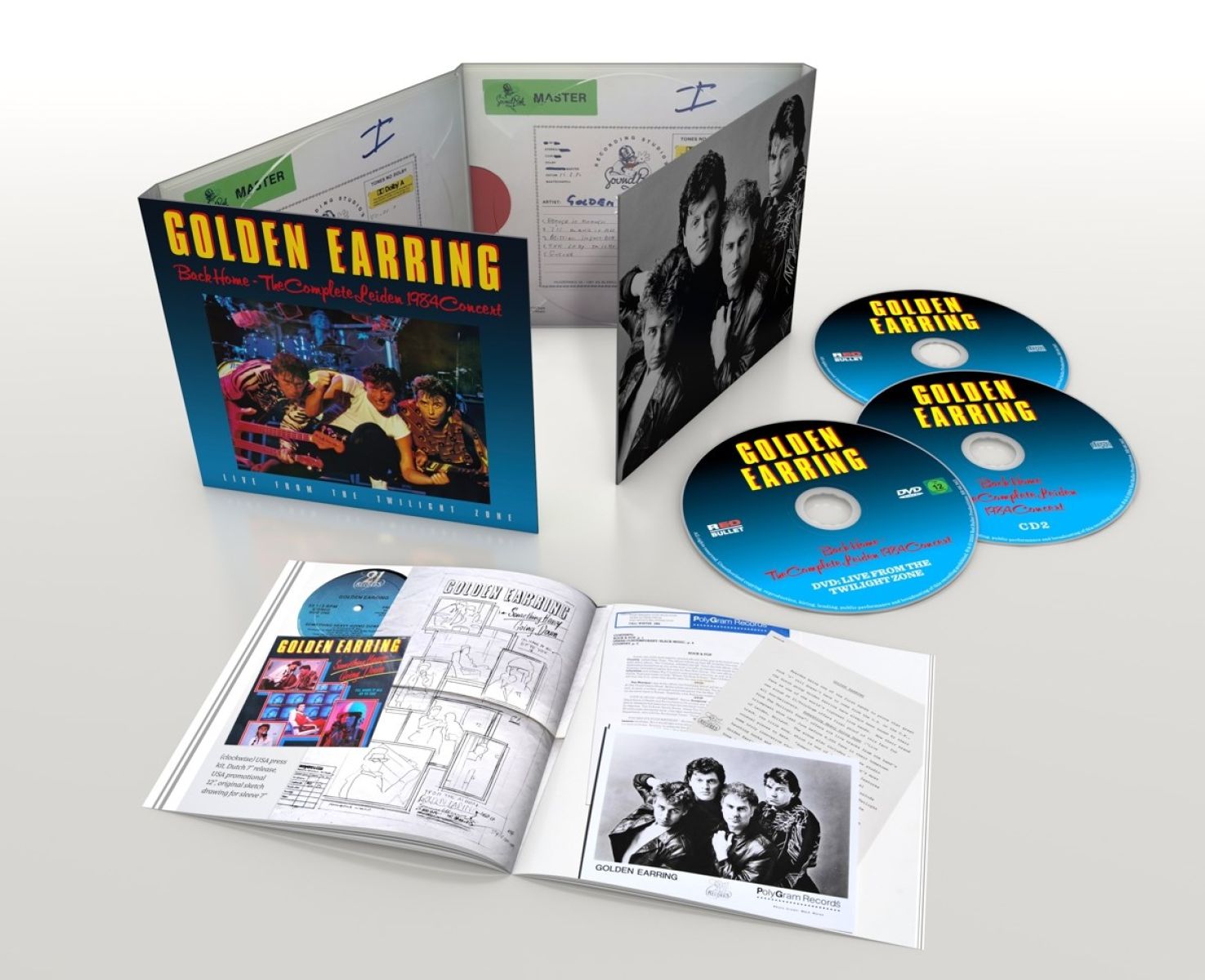 Afbeelding van Golden Earring - Back Home: Complete Leiden 1984 Concert