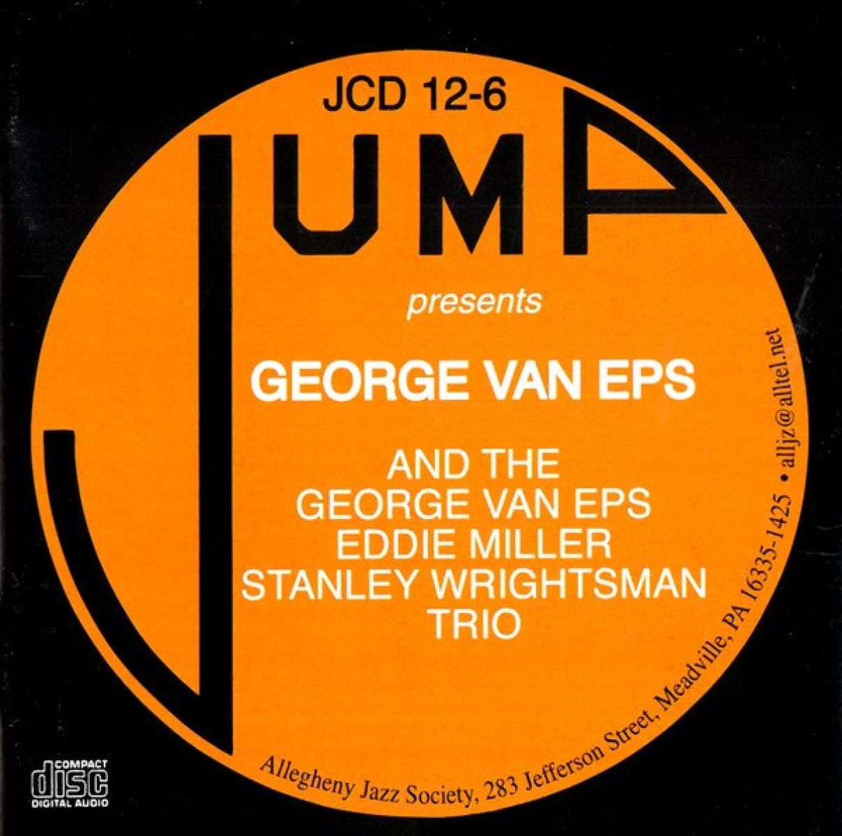 George Van Eps - Jump Presents: George Van Eps And The Eddie Miller - George Van Eps - Stan Wrightsman Trio