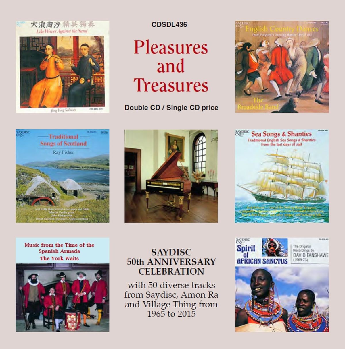 Afbeelding van Various Artists - Pleasures And Treasures