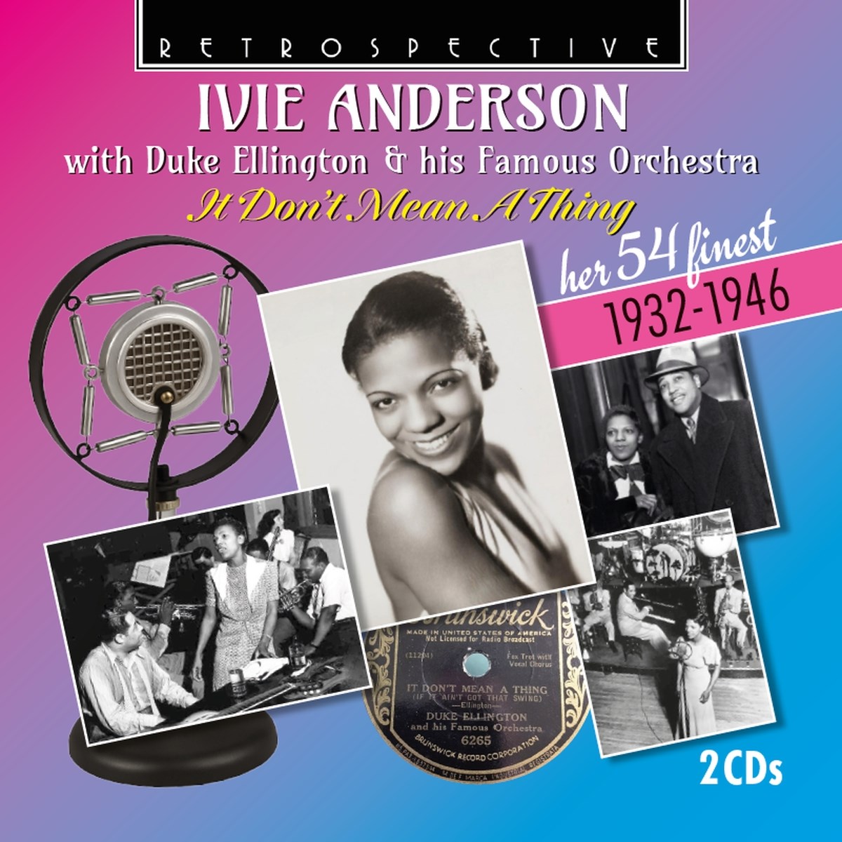 Afbeelding van Ivie Anderson, Duke Ellington & His Famous Orchestra - Ivie Anderson With Duke Ellington & His Famous Orchestra: It Don't Mean A Thing
