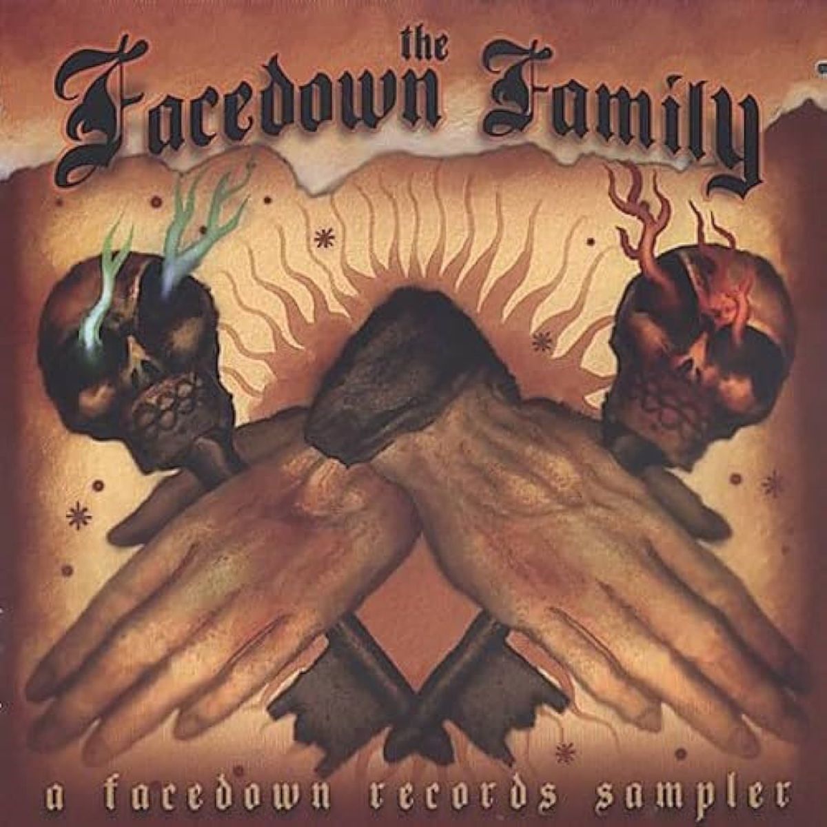 Afbeelding van Various Artists - The Facedown Family Sampler