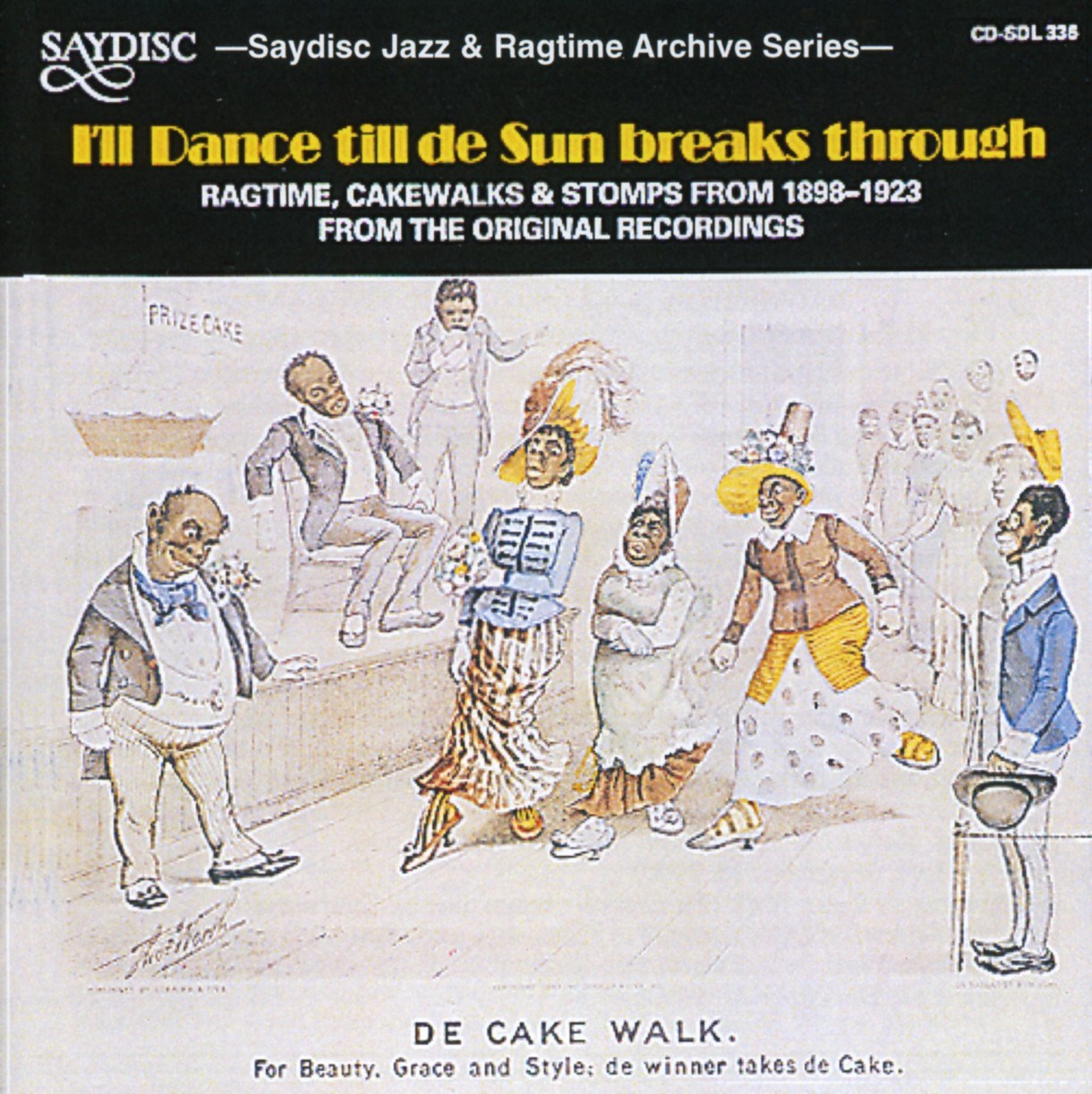 Afbeelding van Various Artists - I'll Dance Till De Sun Breaks Through- Ragtime, Cakewalks & Stomps From 1898-1923 From The Original Recordings