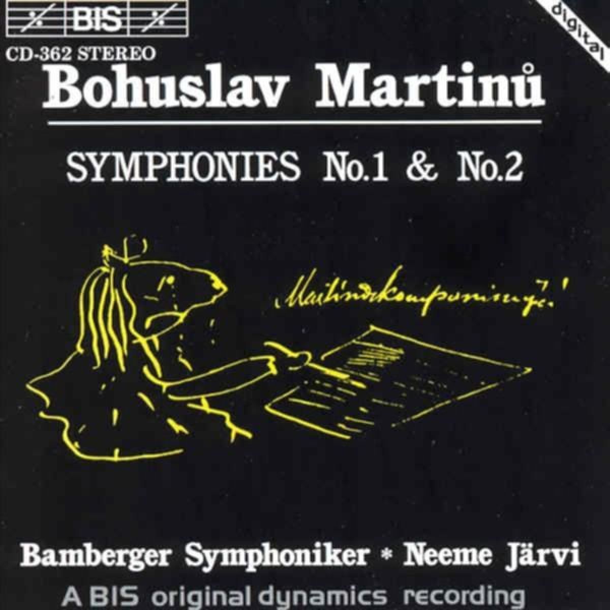 Bamberg Symphoniker, Neeme Järvi - Martinů: Symphony No.1 & No.2