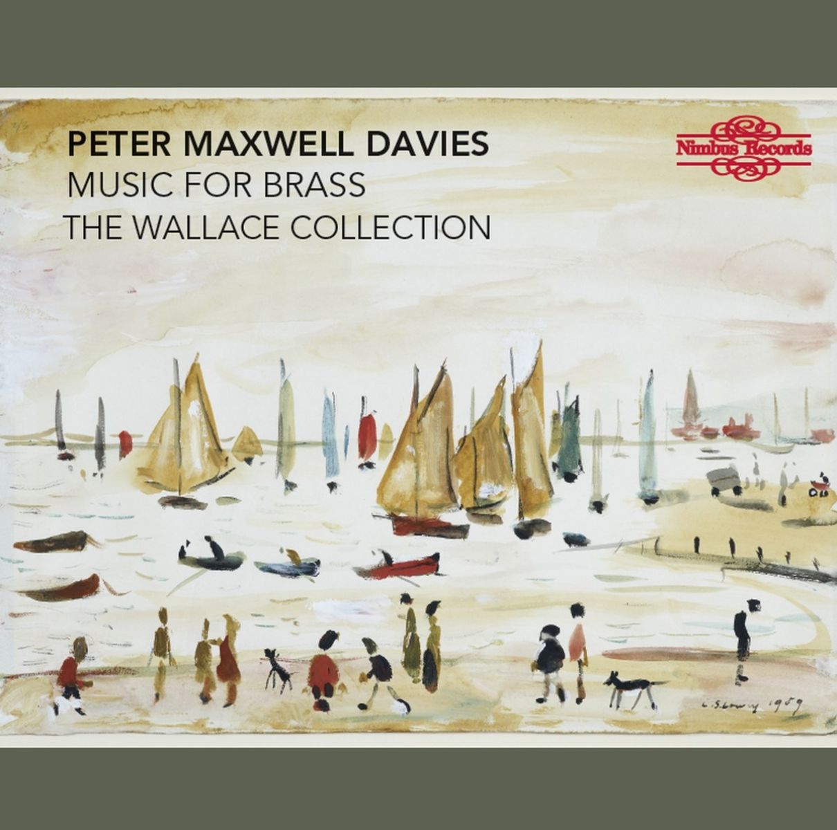 Afbeelding van The Wallace Collection - Peter Maxwell Davies: Music For Brass