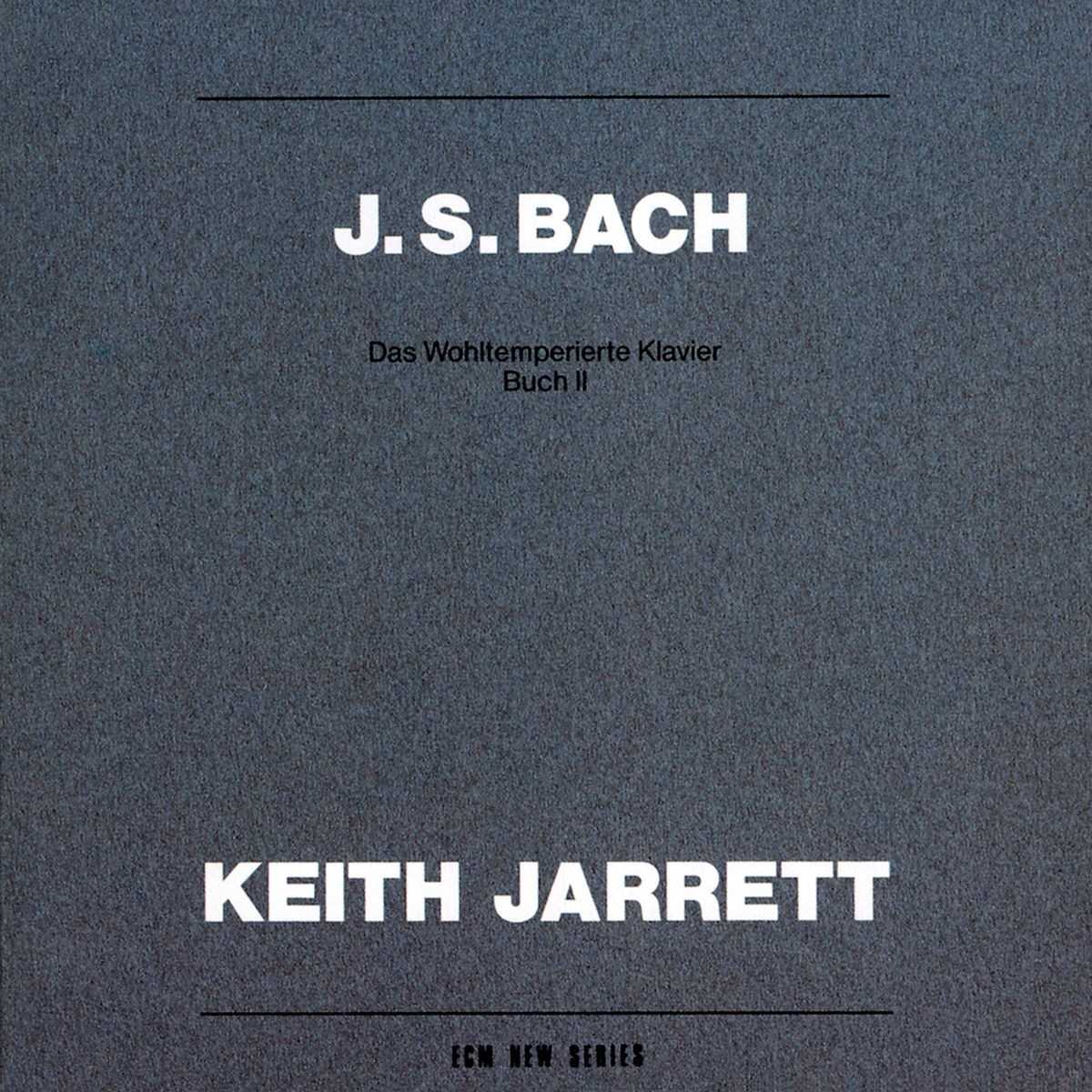 Afbeelding van Keith Jarrett - J.S. Bach: Das Wohltemperierte Klavier, Buch II