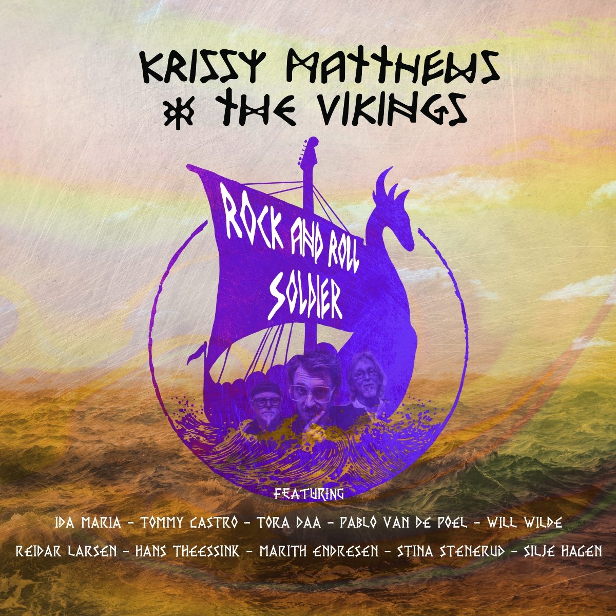 Afbeelding van Krissy Matthews & The Vikings - Rock And Roll Soldier