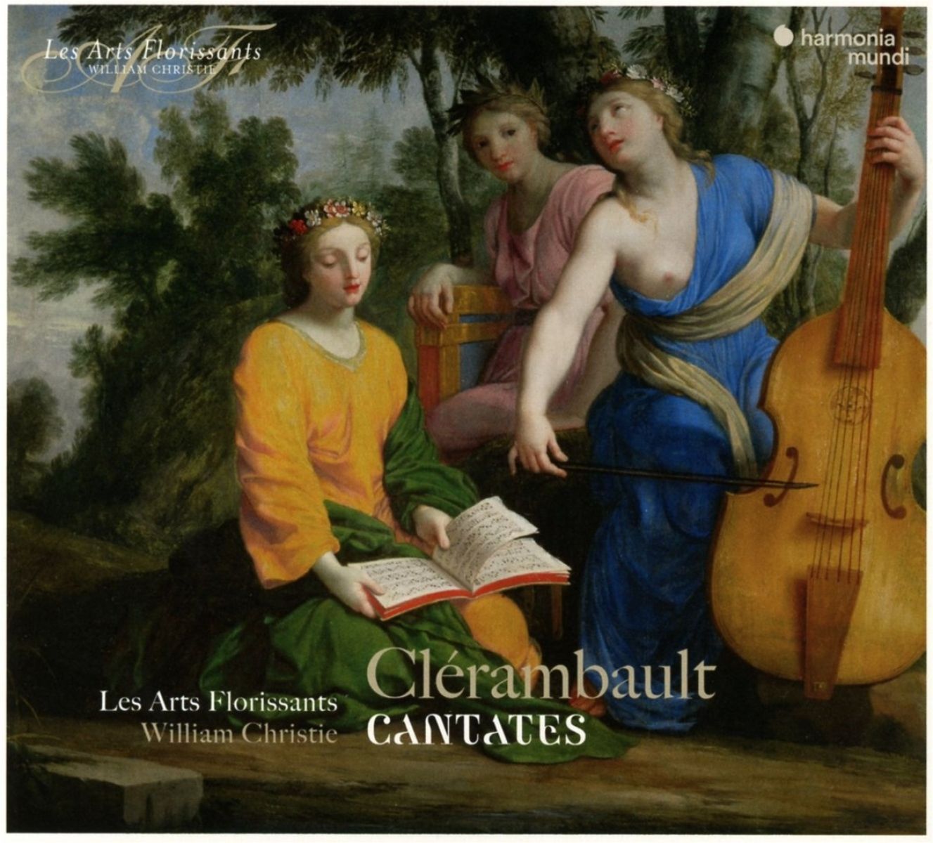 Afbeelding van Les Arts Florissants, William Christie - Clérambault: Cantates