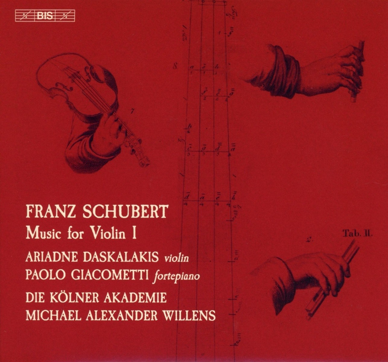 Afbeelding van Ariadne Daskalakis, Paolo Giacometti, Die Kölner Akademie, Michael Alexander Willens - Music For Violin I