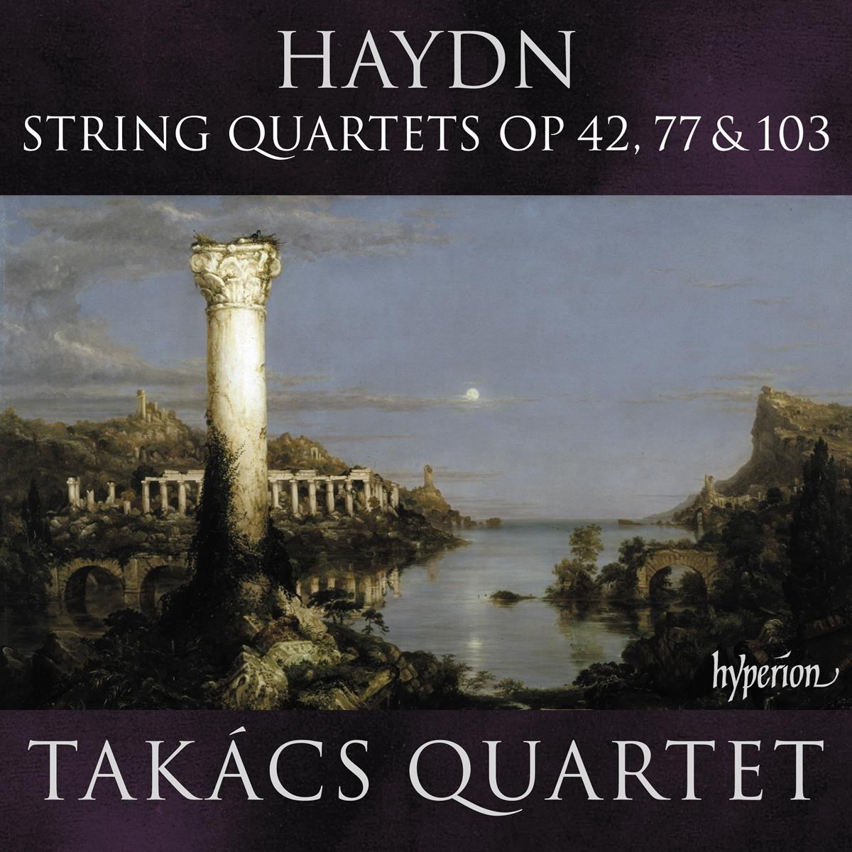 Afbeelding van Takács Quartet - Haydn: String Quartets Op. 42, 77 & 103