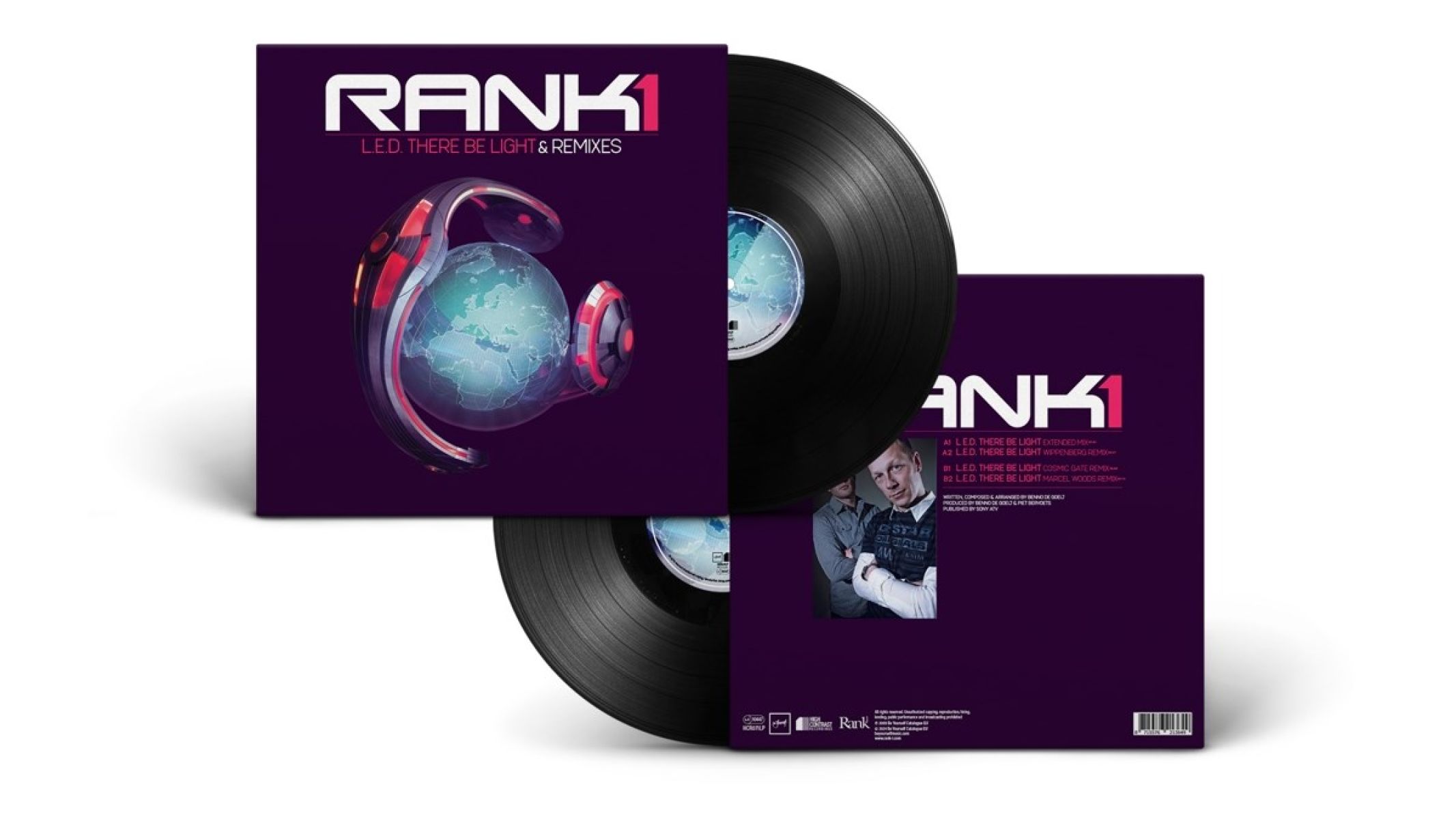 Afbeelding van Various Artists - Rank 1: L.E.D. There Be Light & Remixes