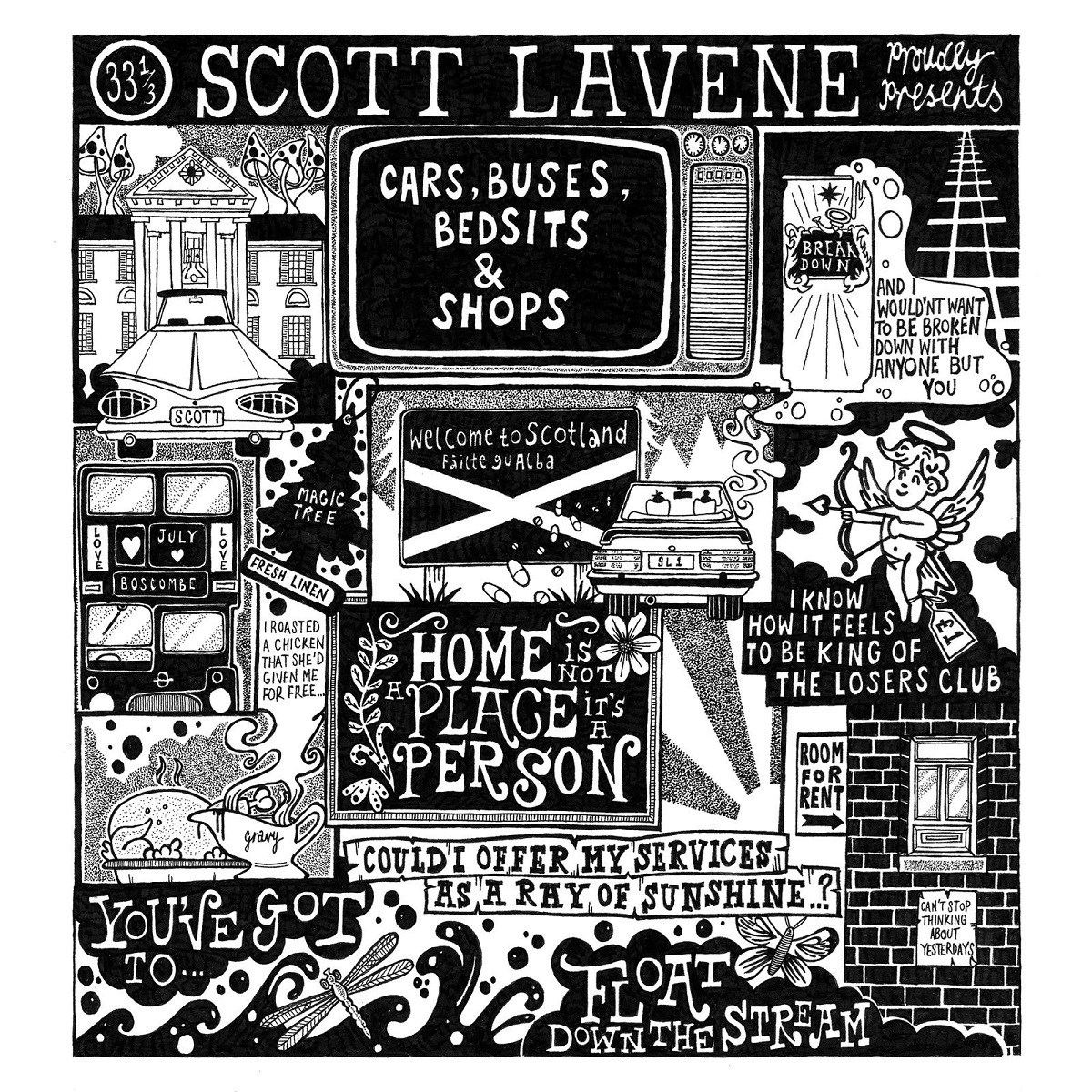 Scott Lavene - Cars, Buses, Bedsits & Shops