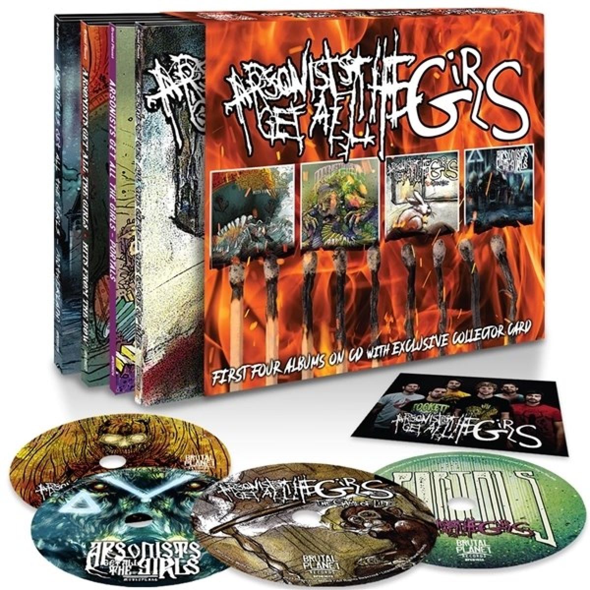Afbeelding van Arsonists Get All The Girls - Box Set: First 4 Albums