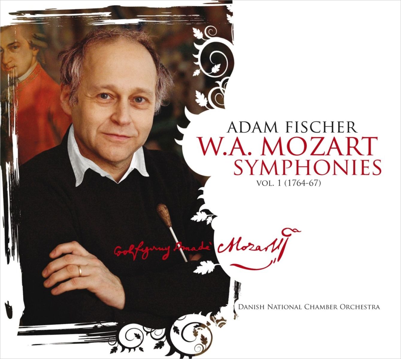 Afbeelding van Danish National Chamber Orchestra, Adam Fischer - Mozart: Symphonies Vol.1