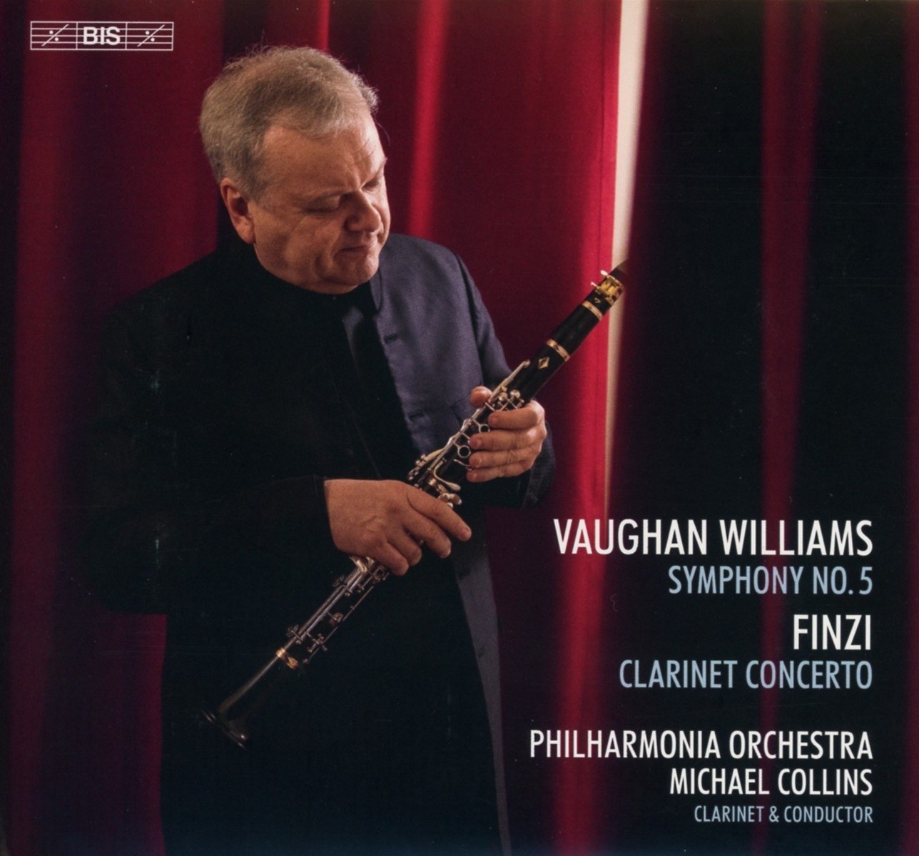 Afbeelding van Philharmonia Orchestra & Michael Collins - Symphony No.5 - Clarinet Concerto