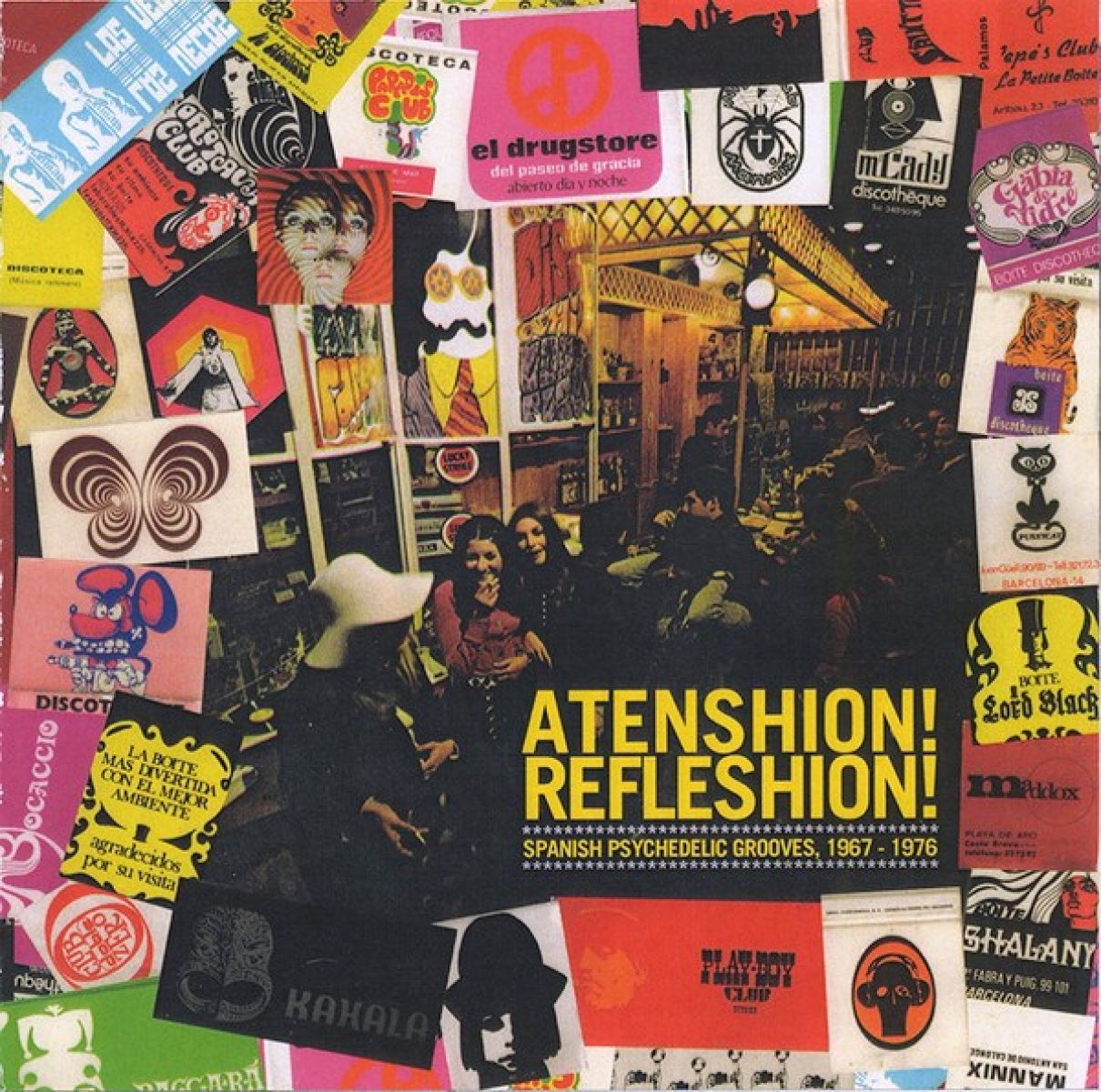 Afbeelding van Various Artists - Atenshion! Refleshion! (Spanish Psychedelic Grooves, 1967 - 1976)