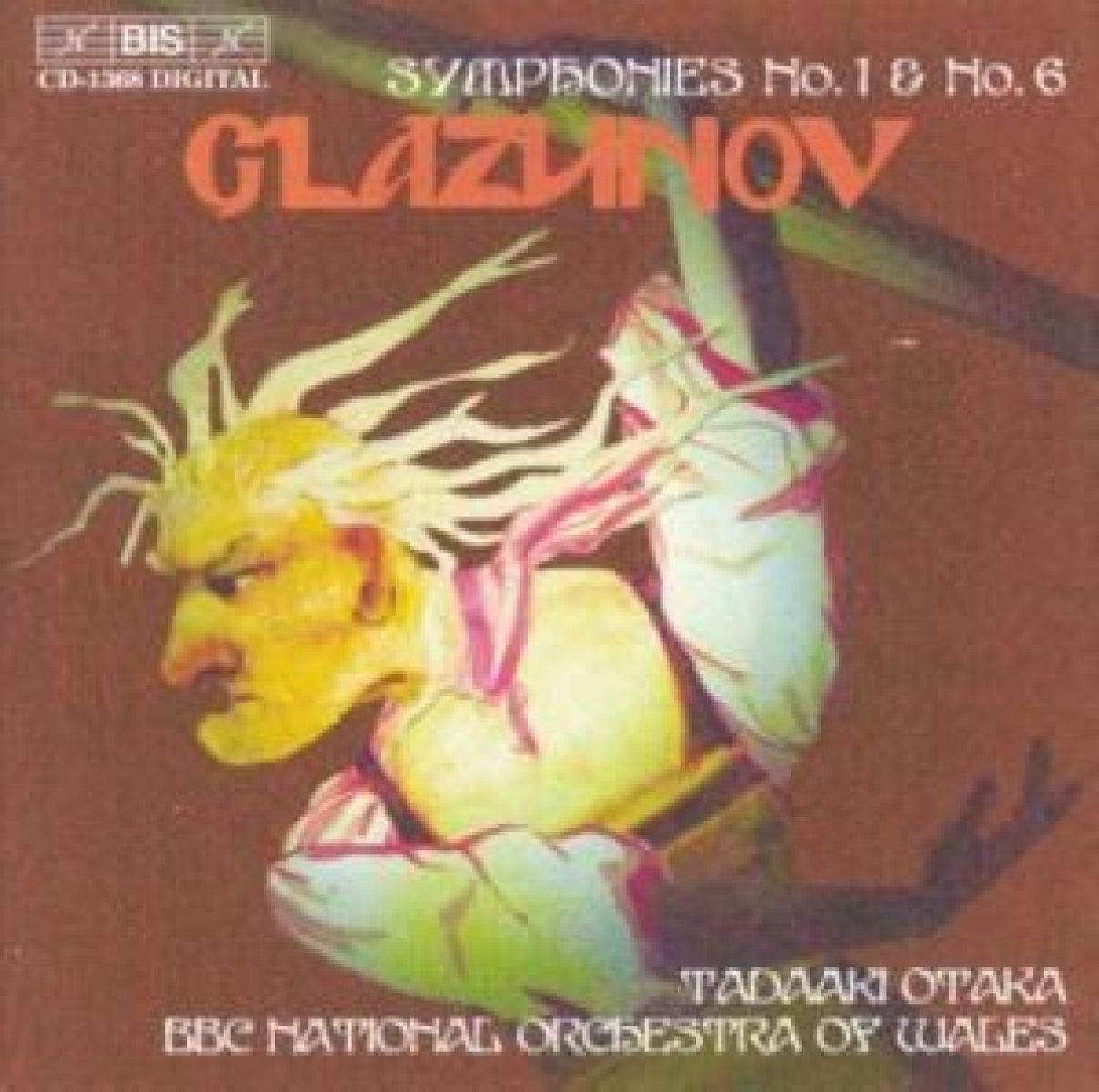 Afbeelding van BBC National Orchestra Of Wales, Tadaaki Otaka - Glazunov: Symphonies 1 & 6