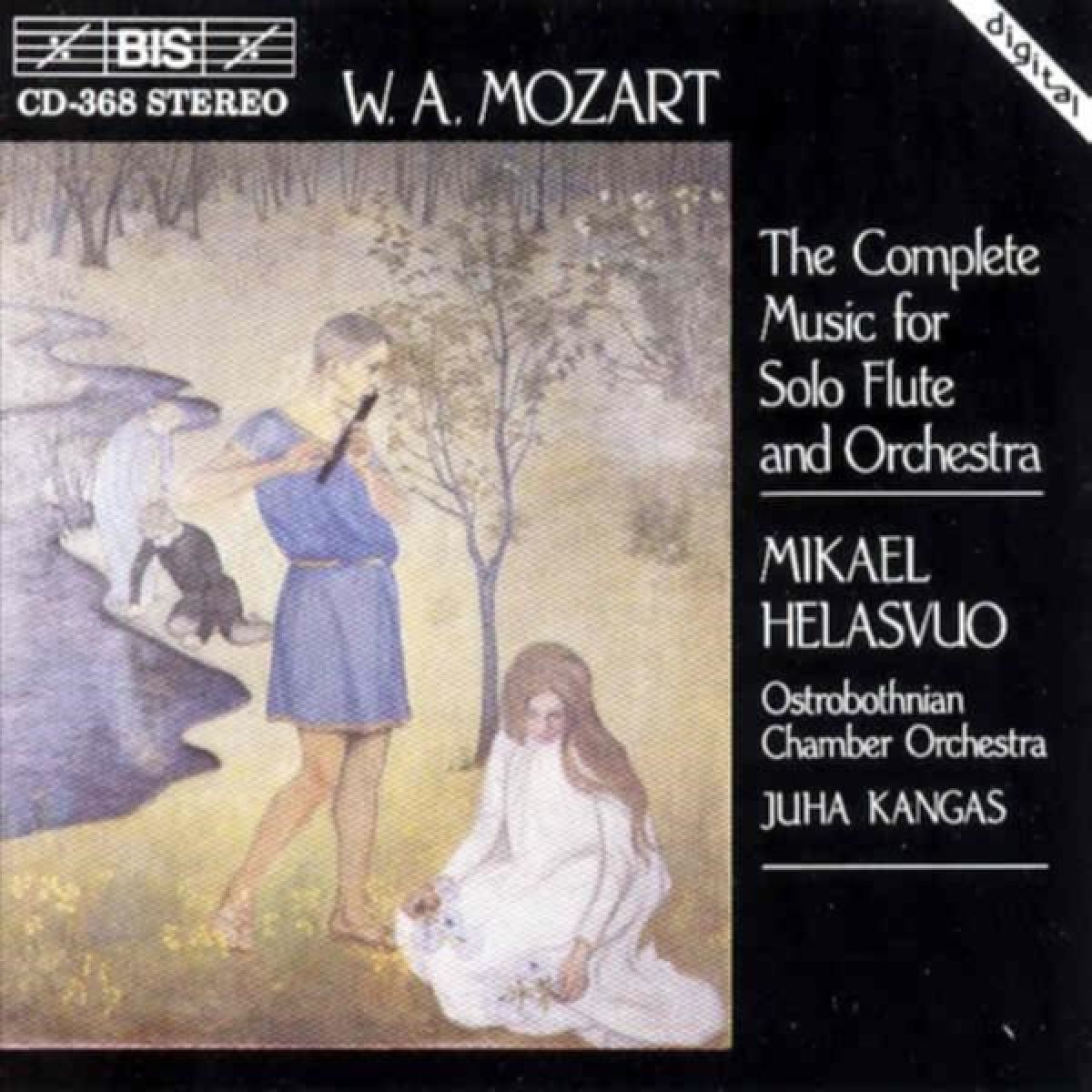 Afbeelding van Mikael Helasvuo, Ostrobothnian Chamber Orchestra, Juha Kangas - Mozart: The Complete Music For Solo Flute And Orchestra