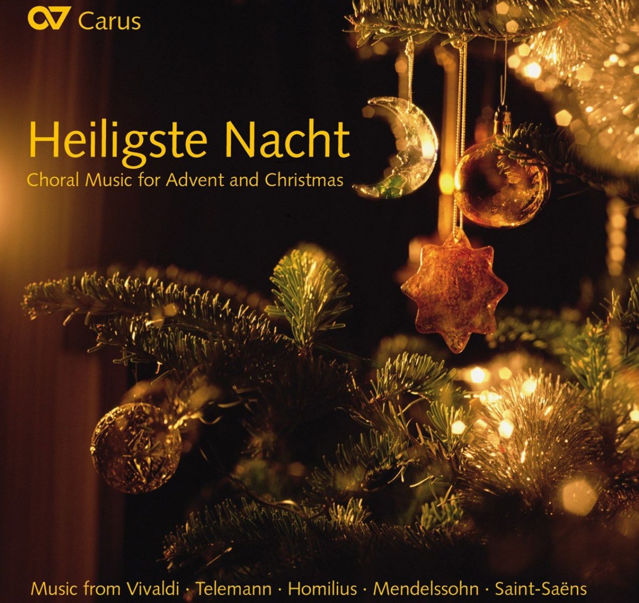 Afbeelding van Vocalensemble Rastatt, Kammerchor Stuttgart - Heiligste Nacht (Choral Music for Advent and Christmas)