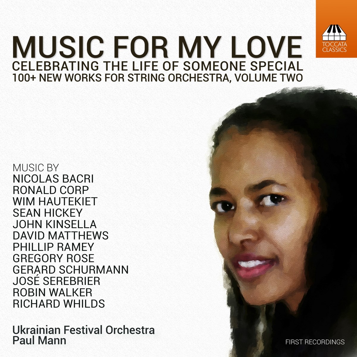 Afbeelding van Ukrainian Festival Orchestra, Paul Mann - Music For My Love, Volume Two