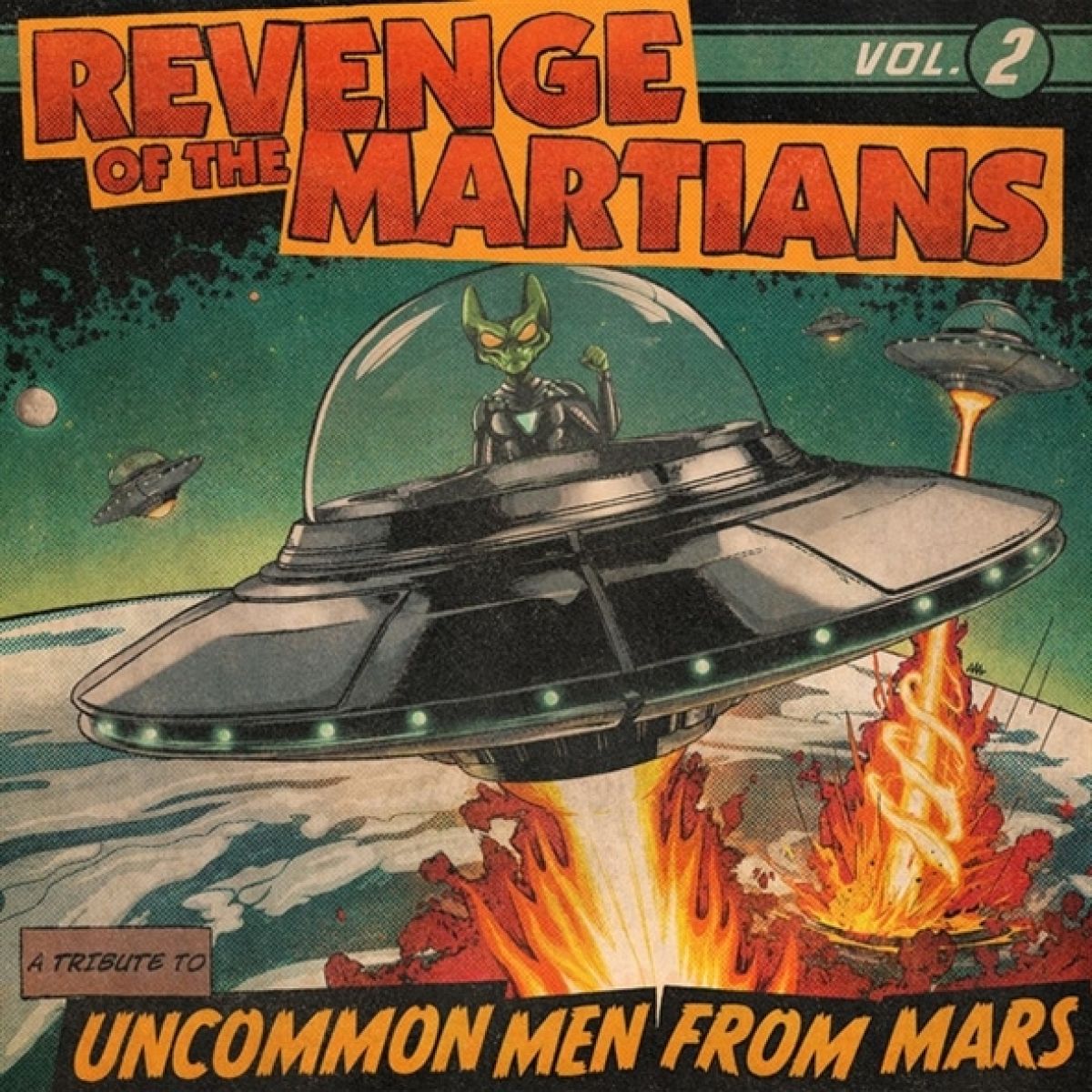Afbeelding van Various Artists - Revenge Of The Martians: A Tribute To Uncommonmenfrommars (Vol. 2)