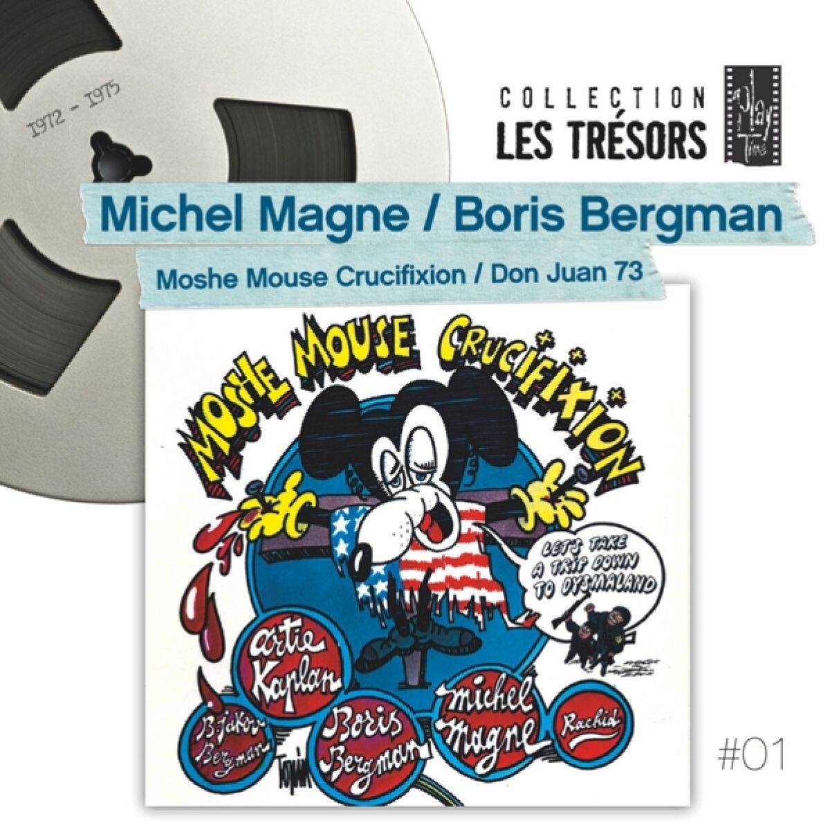 Afbeelding van Michel Magne & Boris Bergman - Moshe Mouse Crucifixion / Don Juan
