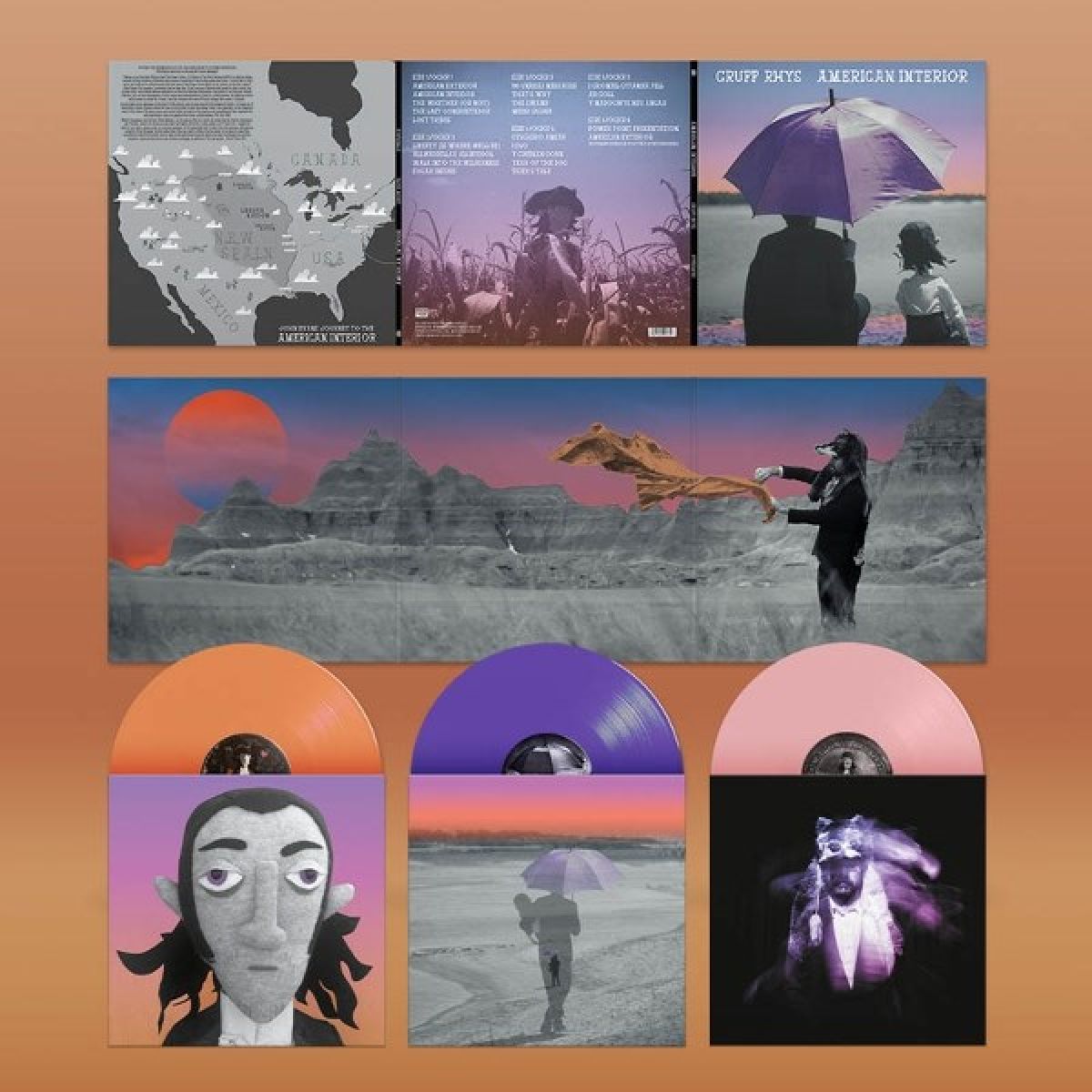 Afbeelding van Gruff Rhys - American Interior