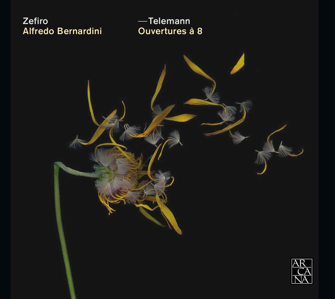 Afbeelding van Zefiro, Alfredo Bernardini - Telemann: Ouvertures à 8