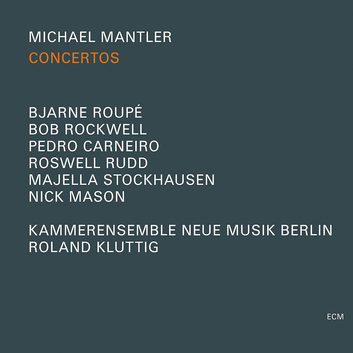 Afbeelding van Michael Mantler - Concertos