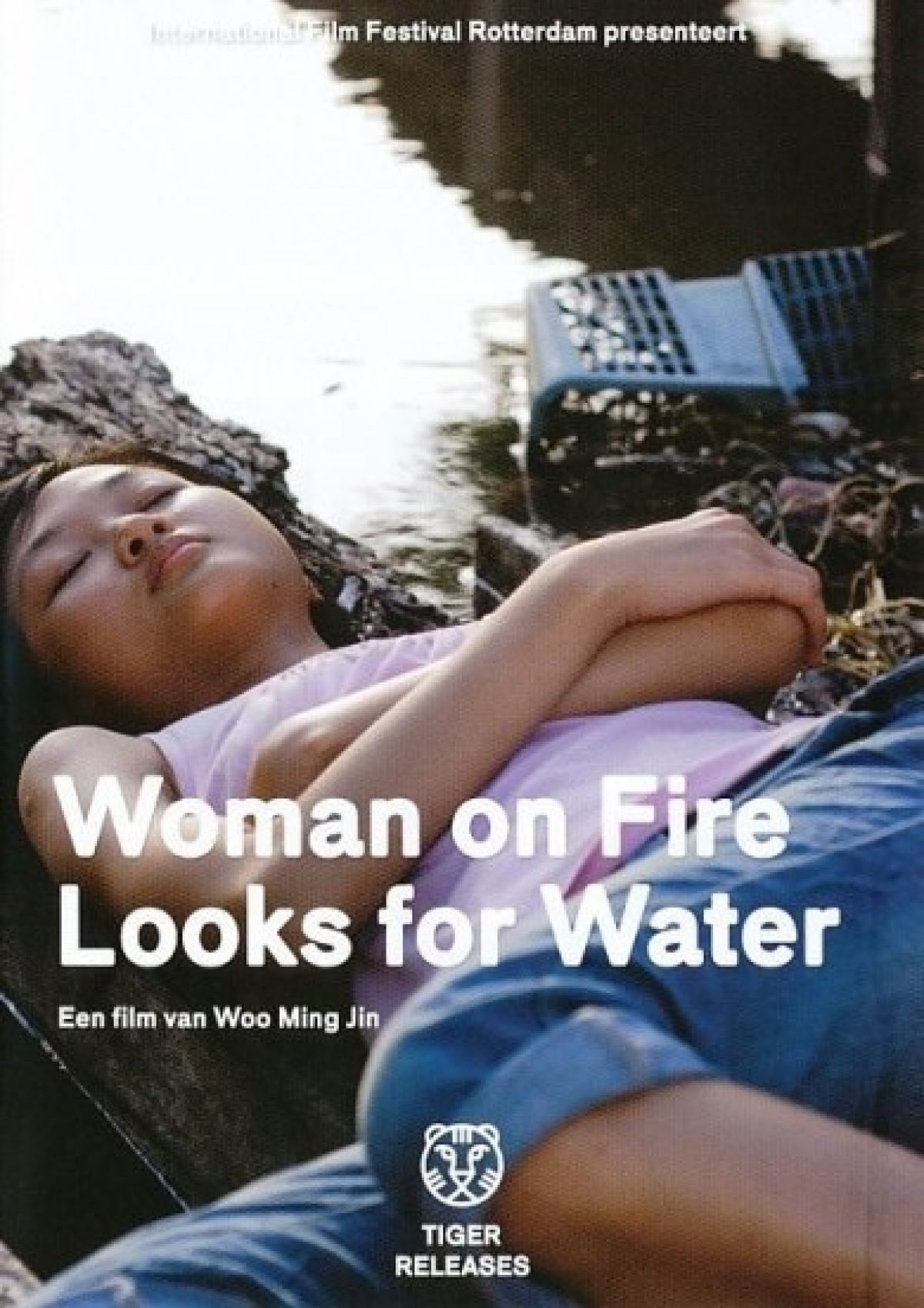 Woman On Fire Looks For Water