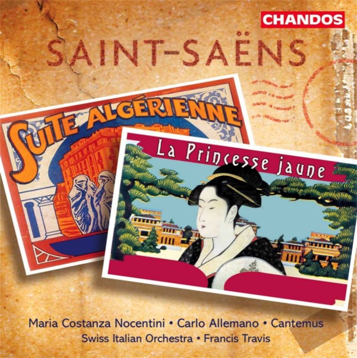 Carlo Allemano, Cantemus, Swiss Italian Orchestra - Saint-Saëns: La Princesse Jaune | Suite Algérienne