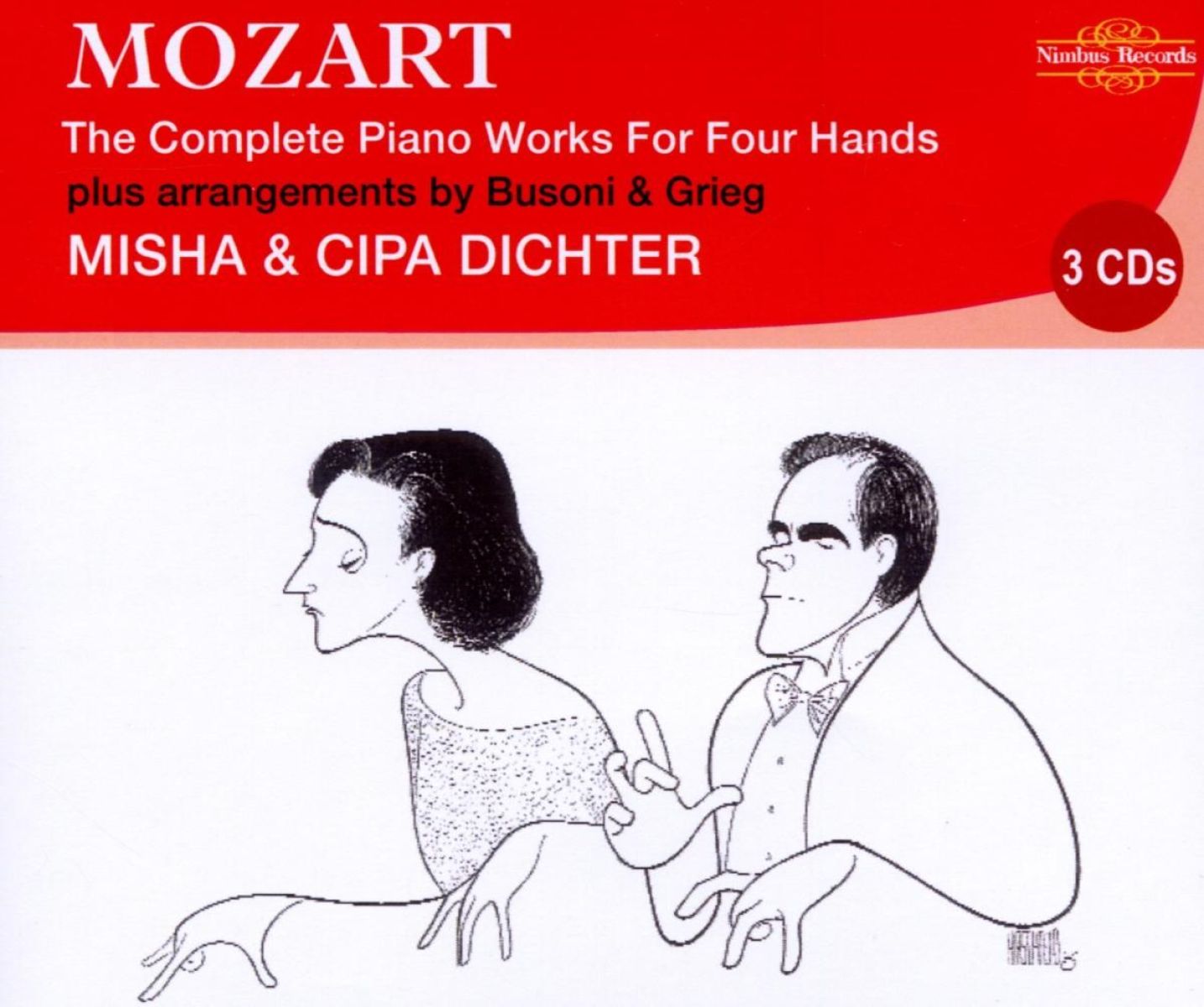 Afbeelding van Misha & Cipa Dichter - Mozart: The Complete Piano Works For Four Hands