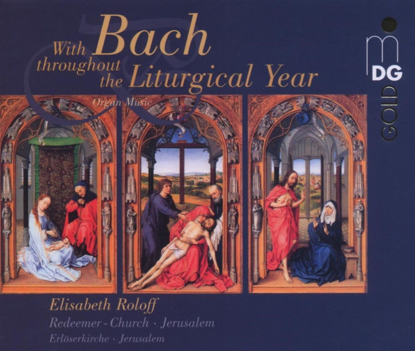 Afbeelding van Elisabeth Roloff - Mit Bach Durch Das Kirchenjahr