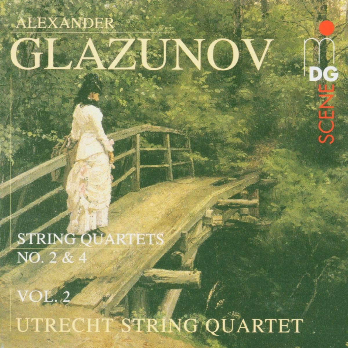 Afbeelding van Utrecht String Quartet - Glazunov: Complete String Quartets Vol. 2