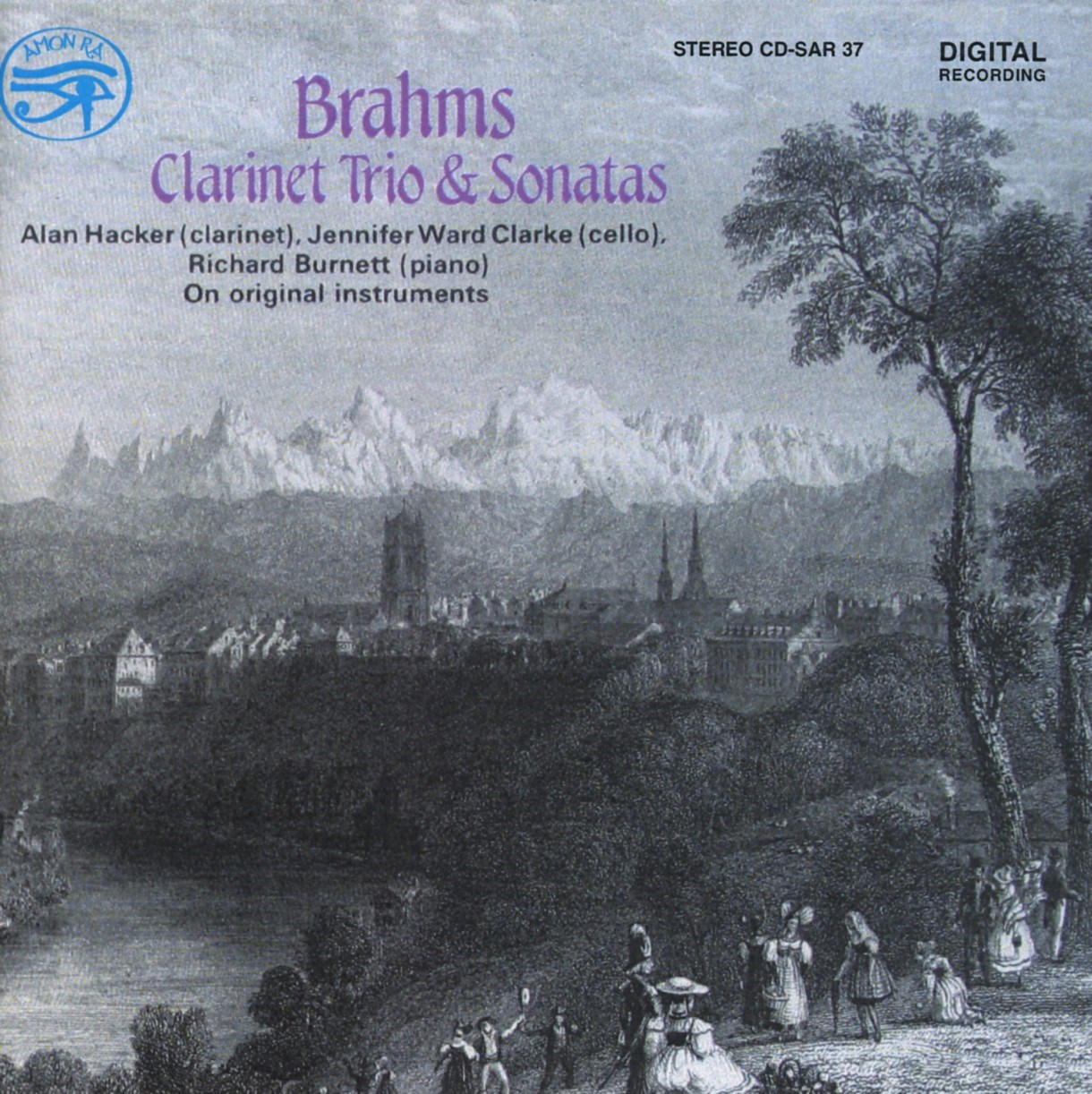 Afbeelding van Alan Hacker, Jennifer Ward Clarke, Richard Burnett - Brahms: Clarinet Trio And Sonatas