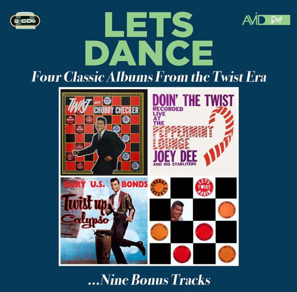 Afbeelding van Let's Dance - Four Classic Albums From The Twist Era
