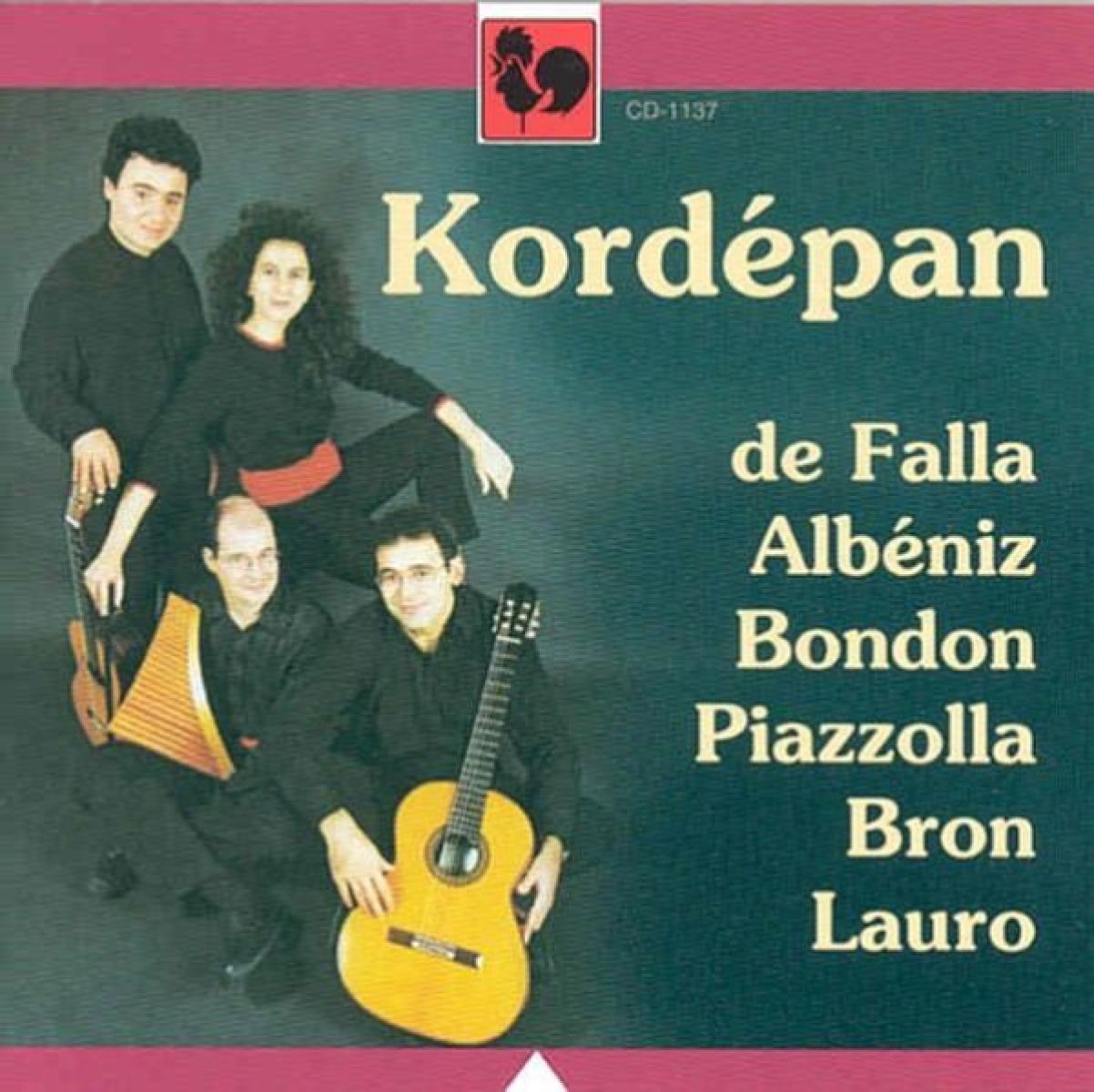Afbeelding van Michael Tirabosco, George Vassilev, Antonio Dominguez, Kalina Goudeva - Kordépan