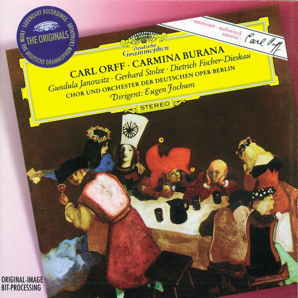 Afbeelding van Gundula Janowitz, Dietrich Fischer-Dieskau, Chor Und Orchester Der Deutschen Oper Berlin - Orff: Carmina Burana (Complete)