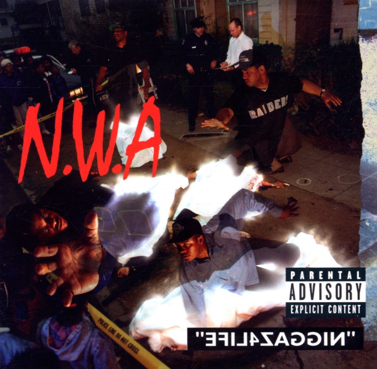 Afbeelding van NWA - Efil4Zaggin / 100 Miles Runnin