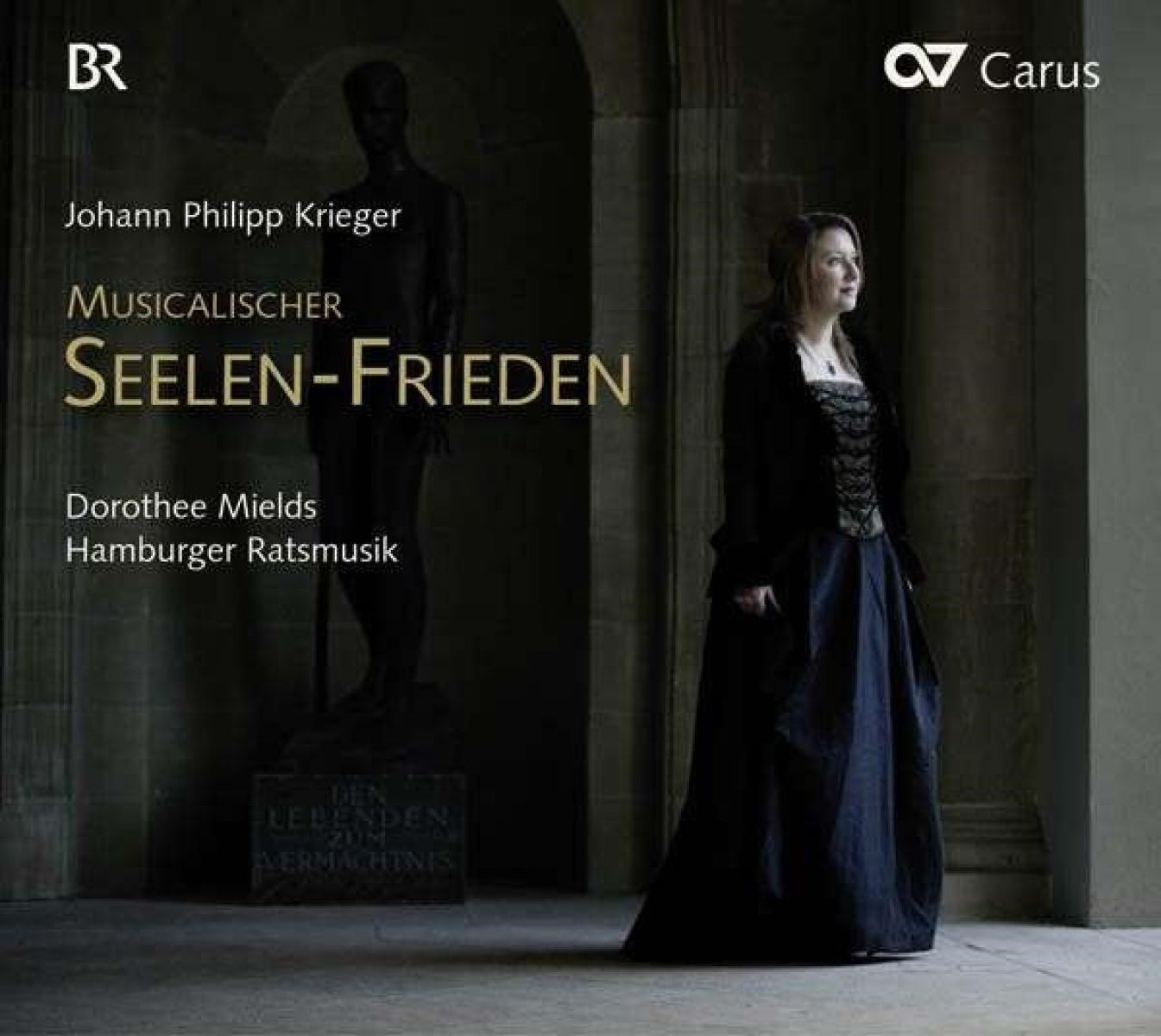 Afbeelding van Dorothee Mields, Hamburger Ratsmusik, Simone Eckert - Krieger: Musicalischer Seelen-frieden